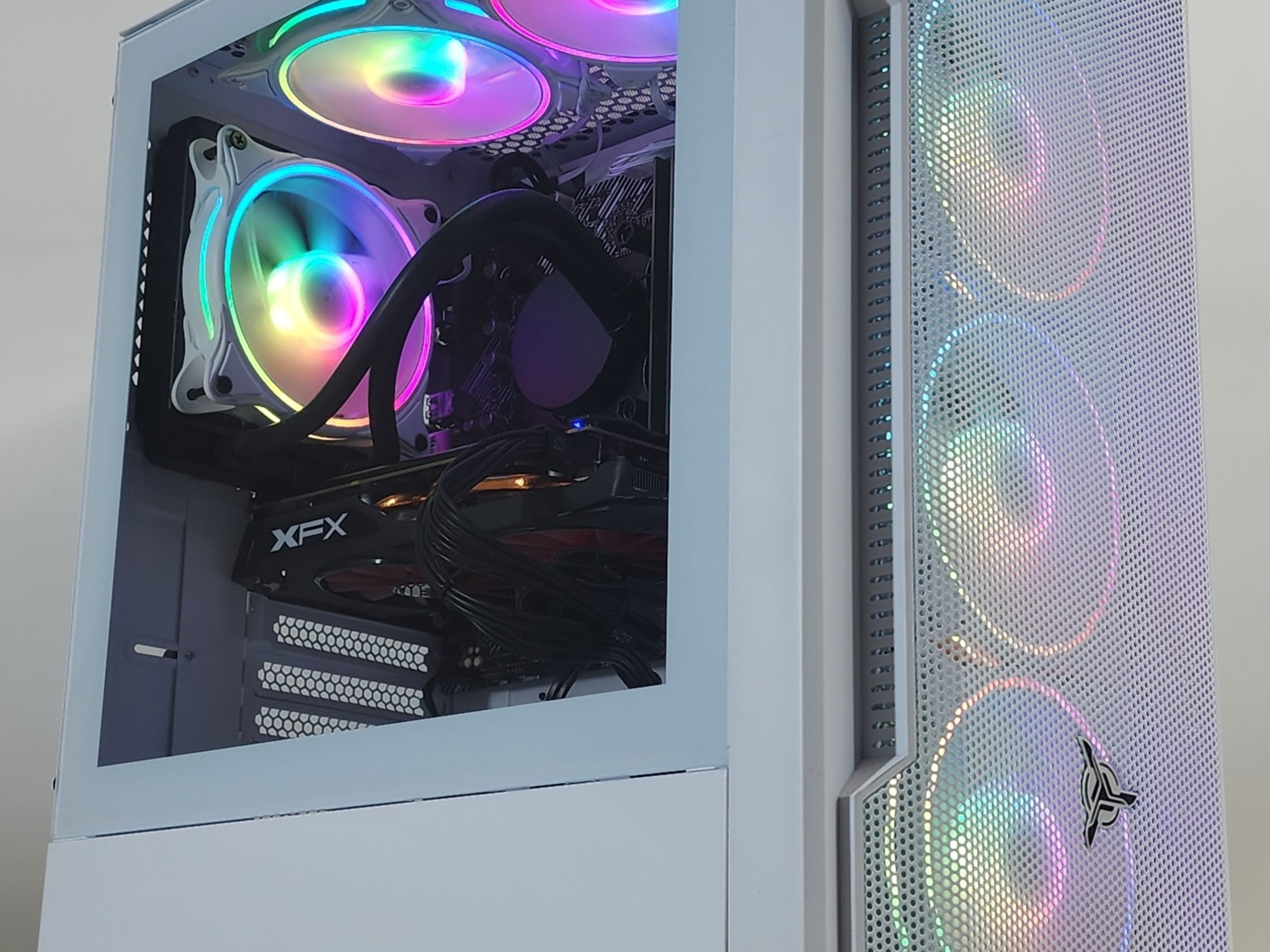 Gaming PC i3-10105F 8GB RAM 128GB SSD + 500GB HDD RX 570 8GB Windows 11 Computer