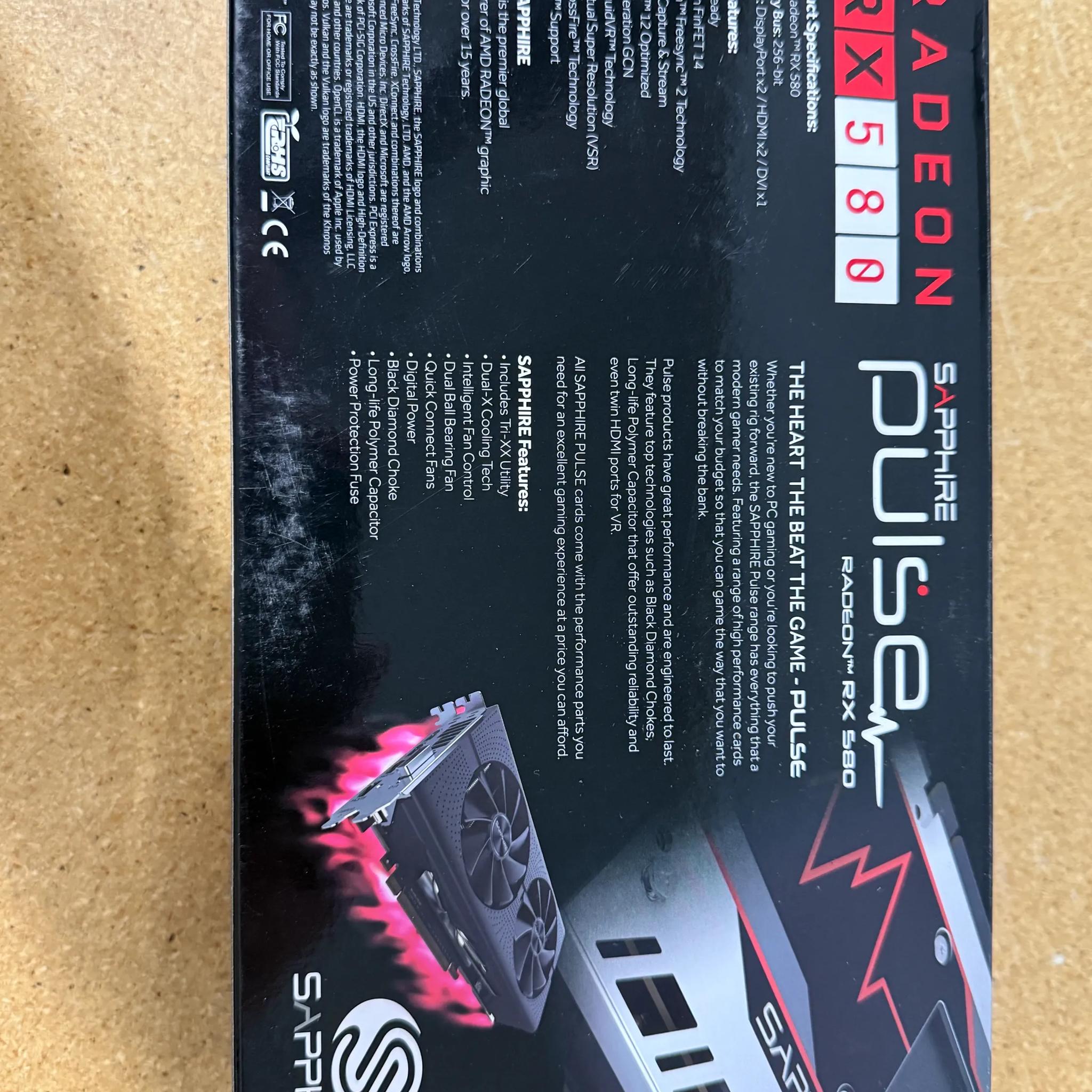 Sapphire Radeon Pulse RX 580 4GB