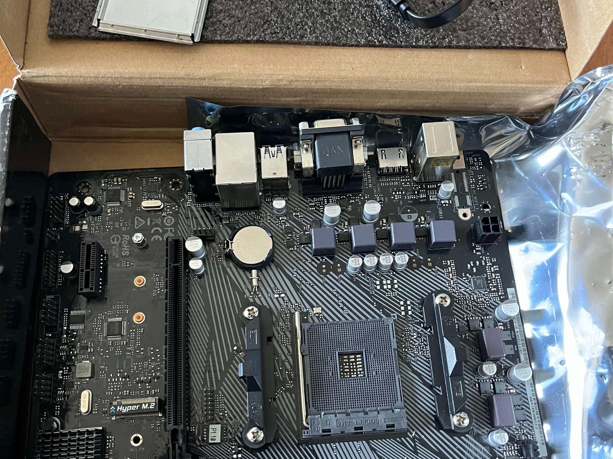 Asrock B550m-HDV for AM4