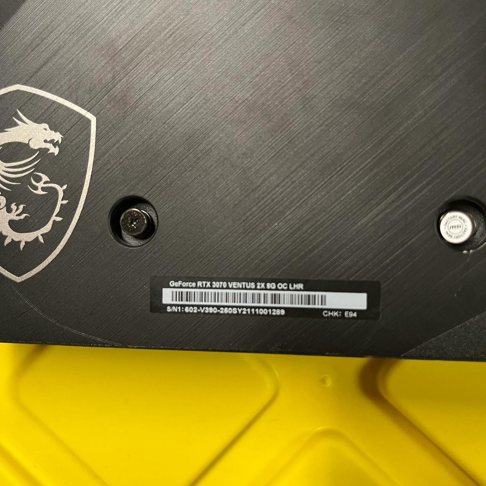 MSI GeForce RTX™ 3070 VENTUS 2X OC