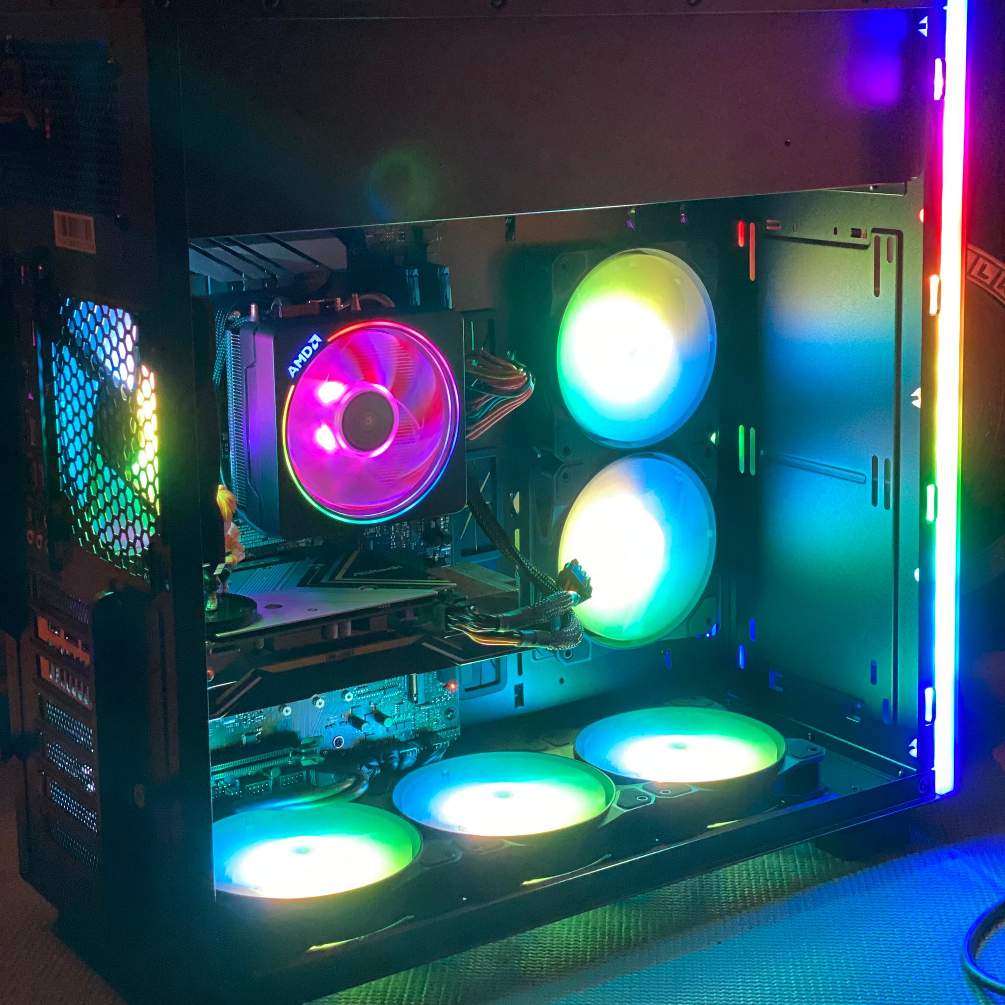 Shinjuku 新宿Lights | Ryzen 5| RX5500XT| 500GB 970EVO Samsung SSD| 16GB VENGEANCE DDR4| Windows 11 Pro