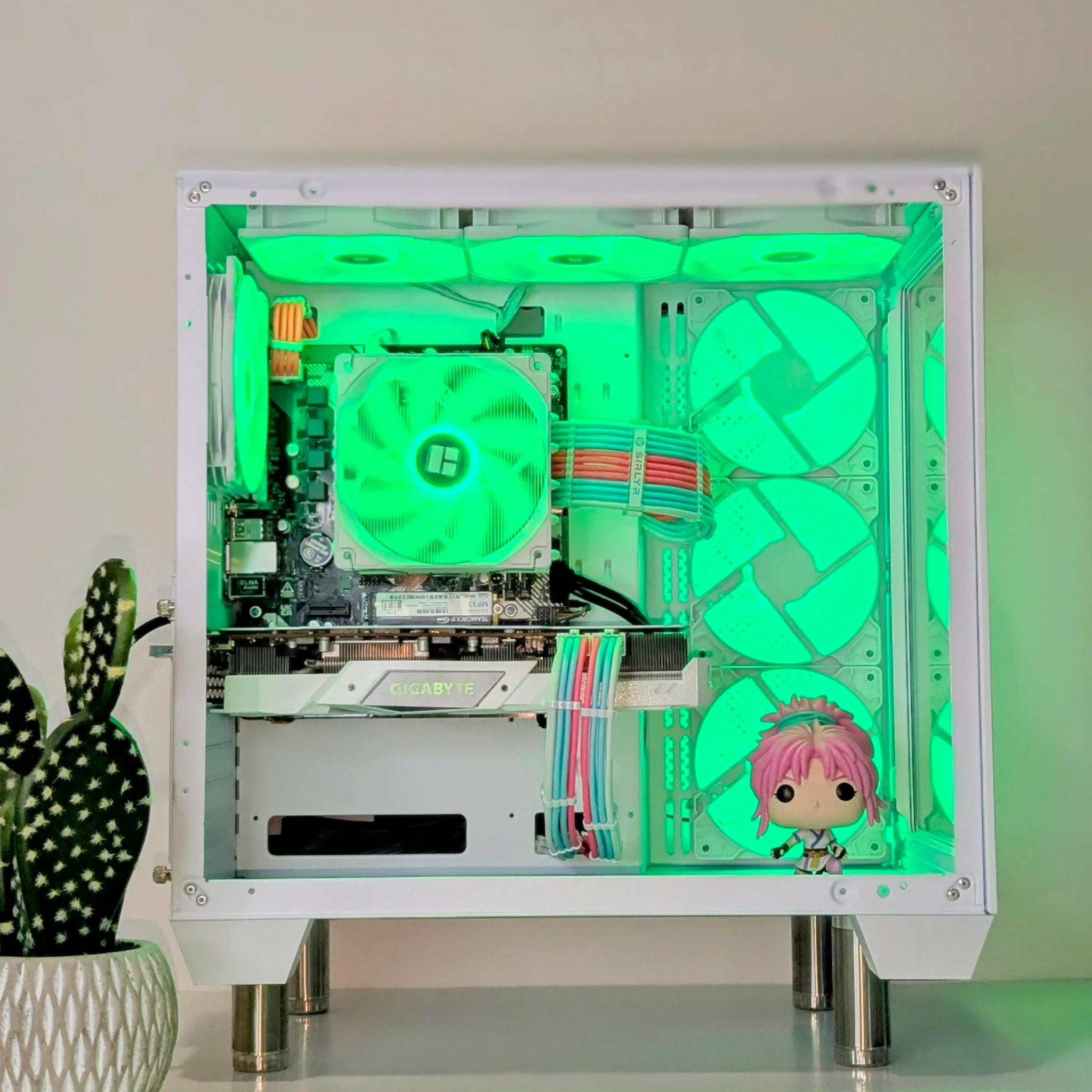 🤍💙💘Machi Komacine💀🤍RX 5700 🤍Ryzen 5 5500🤍32GB RAM🤍1TB NVMe SSD🤍 Windows 11 Pro