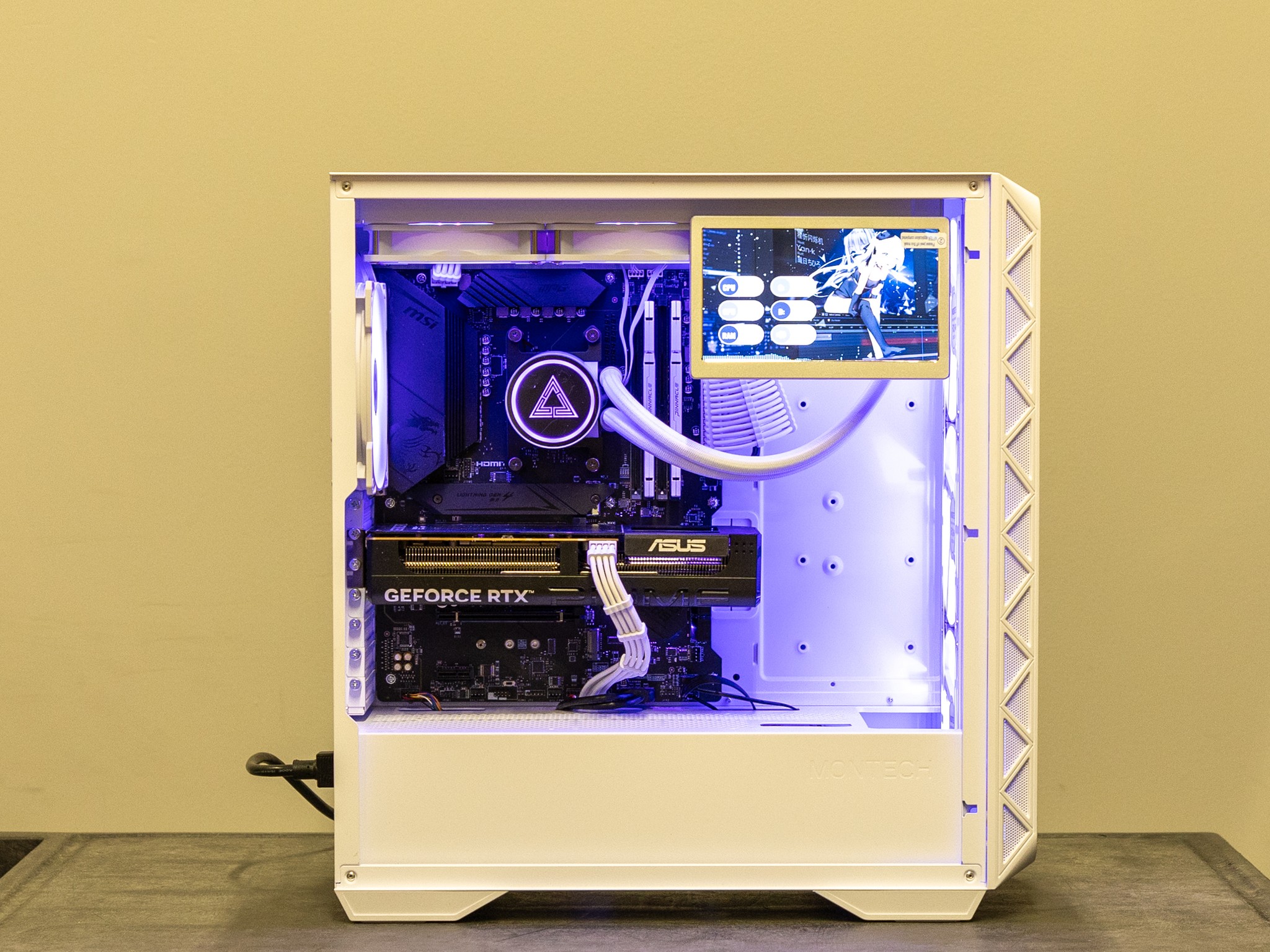7in Sensor Screen Liquid Cooled Ryzen 5 5600X | RTX 5060 | 32GB DDR4 in this Custom Built Gaming PC
