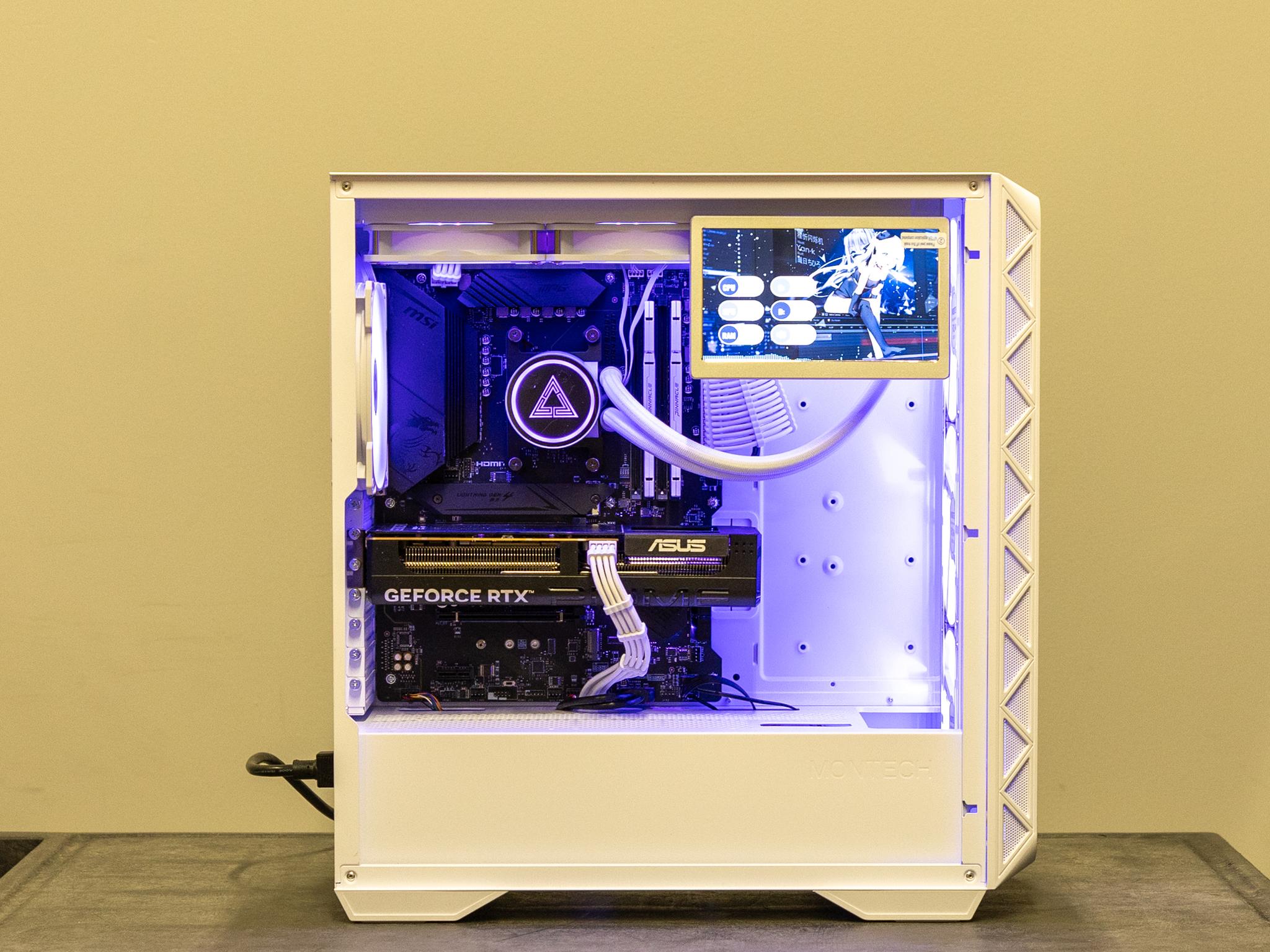 7in Sensor Screen Liquid Cooled Ryzen 5 5600X | RTX 5060 | 32GB DDR4 in this Custom Built Gaming PC