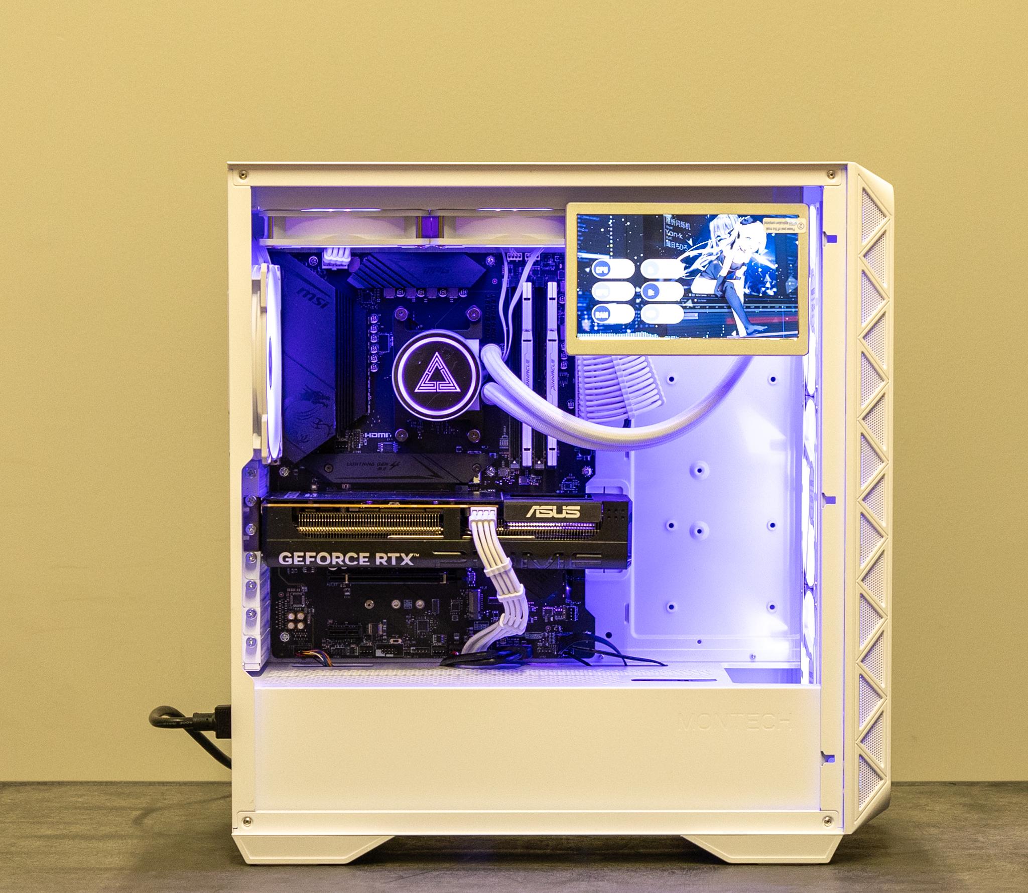 7in Sensor Screen Liquid Cooled Ryzen 5 5600X | RTX 5060 | 32GB DDR4 in this Custom Built Gaming PC