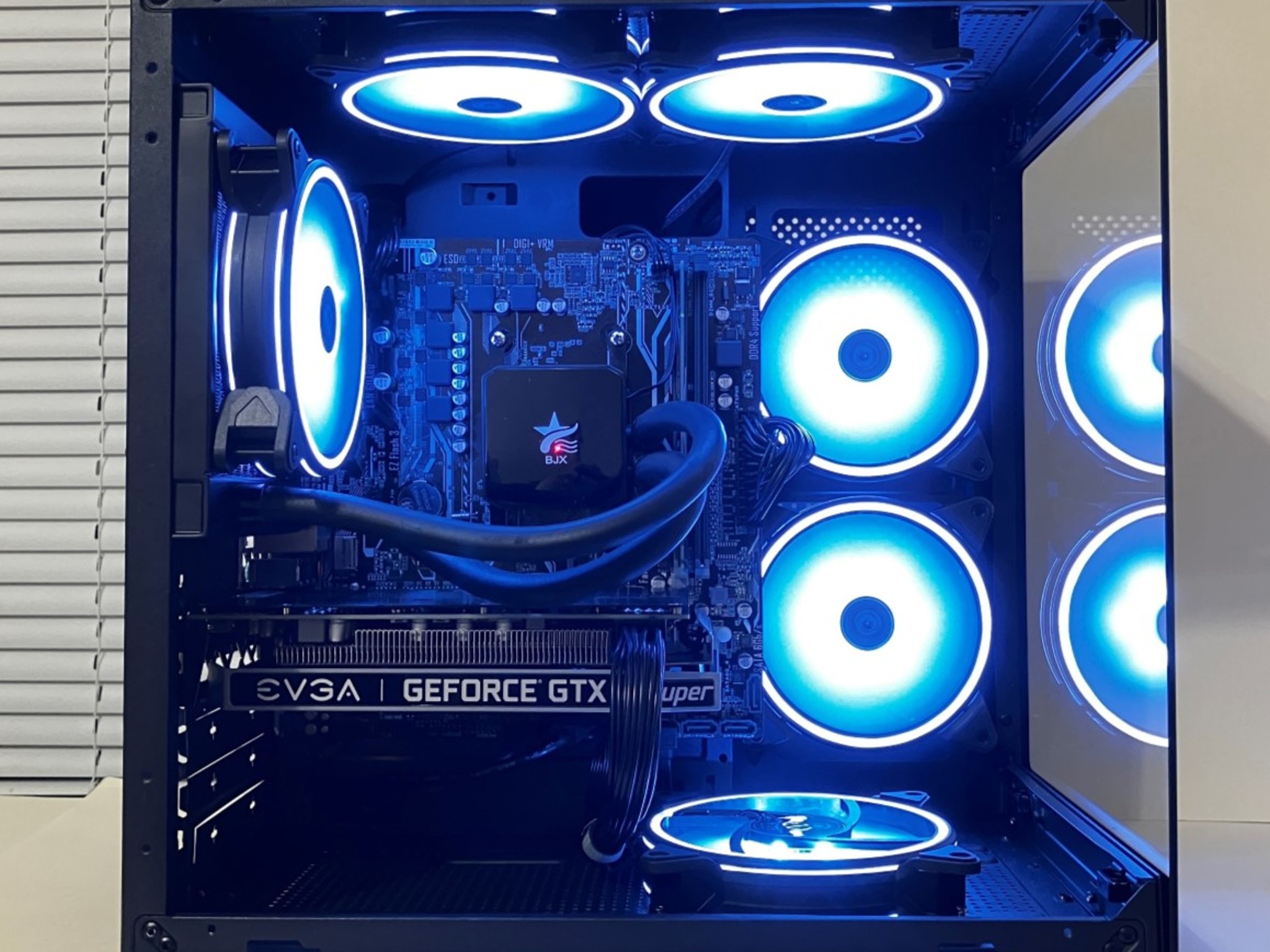 ⚡Liquid Cooled Gaming PC - Ryzen 5 1600/16GB RAM/1TB SSD - Nvidia GTX 1660 Super
