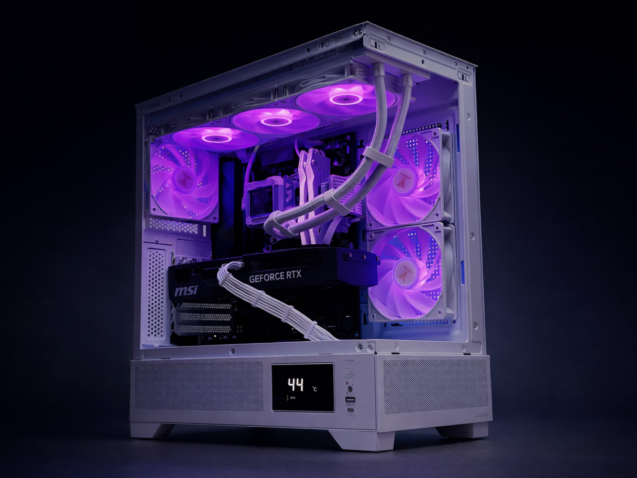 PLAY TODAY UPGRADE LATER  7800x3d/5070/16g DDR5 2tb total storage/750watt psu /360mm AIO