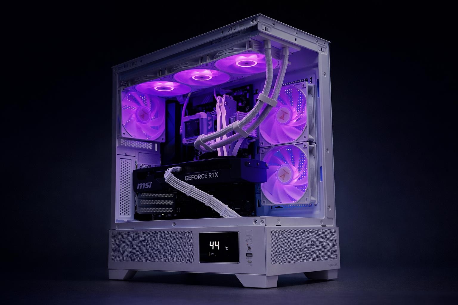 PLAY TODAY UPGRADE LATER  7800x3d/5070/16g DDR5 2tb total storage/750watt psu /360mm AIO