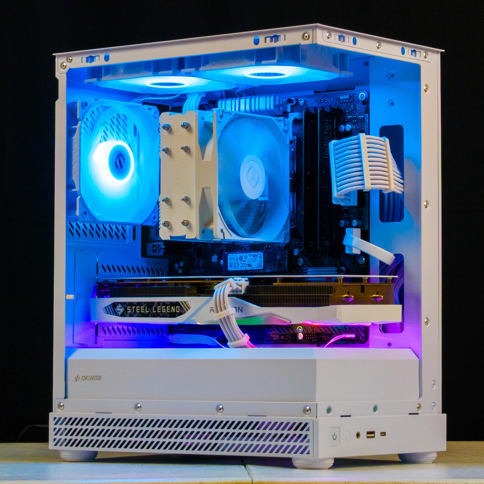 🖤🤍 RX 6650XT / Ryzen 5 5500 / 16GB Gaming PC 🖤🤍