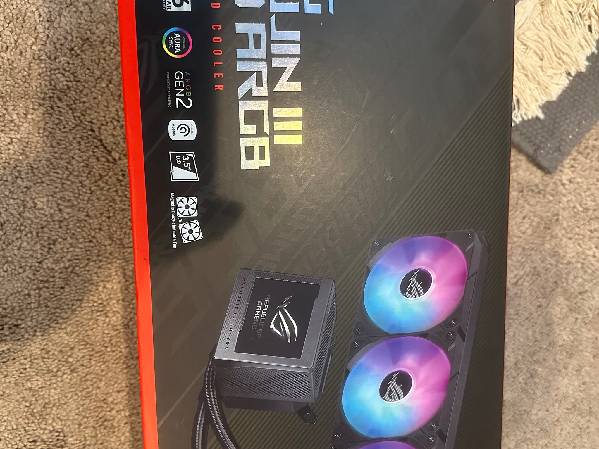 Asus rog Ryjuin lll aio pump