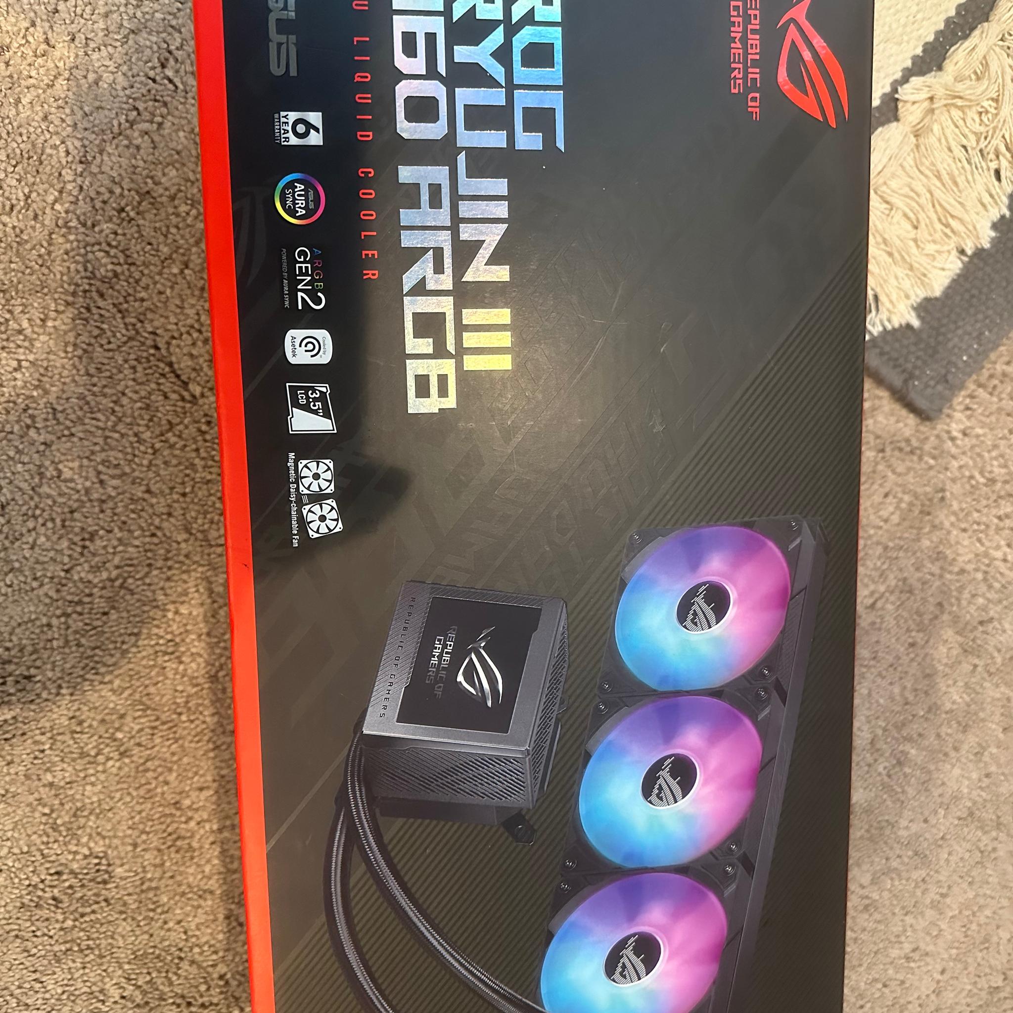 Asus rog Ryjuin lll aio pump