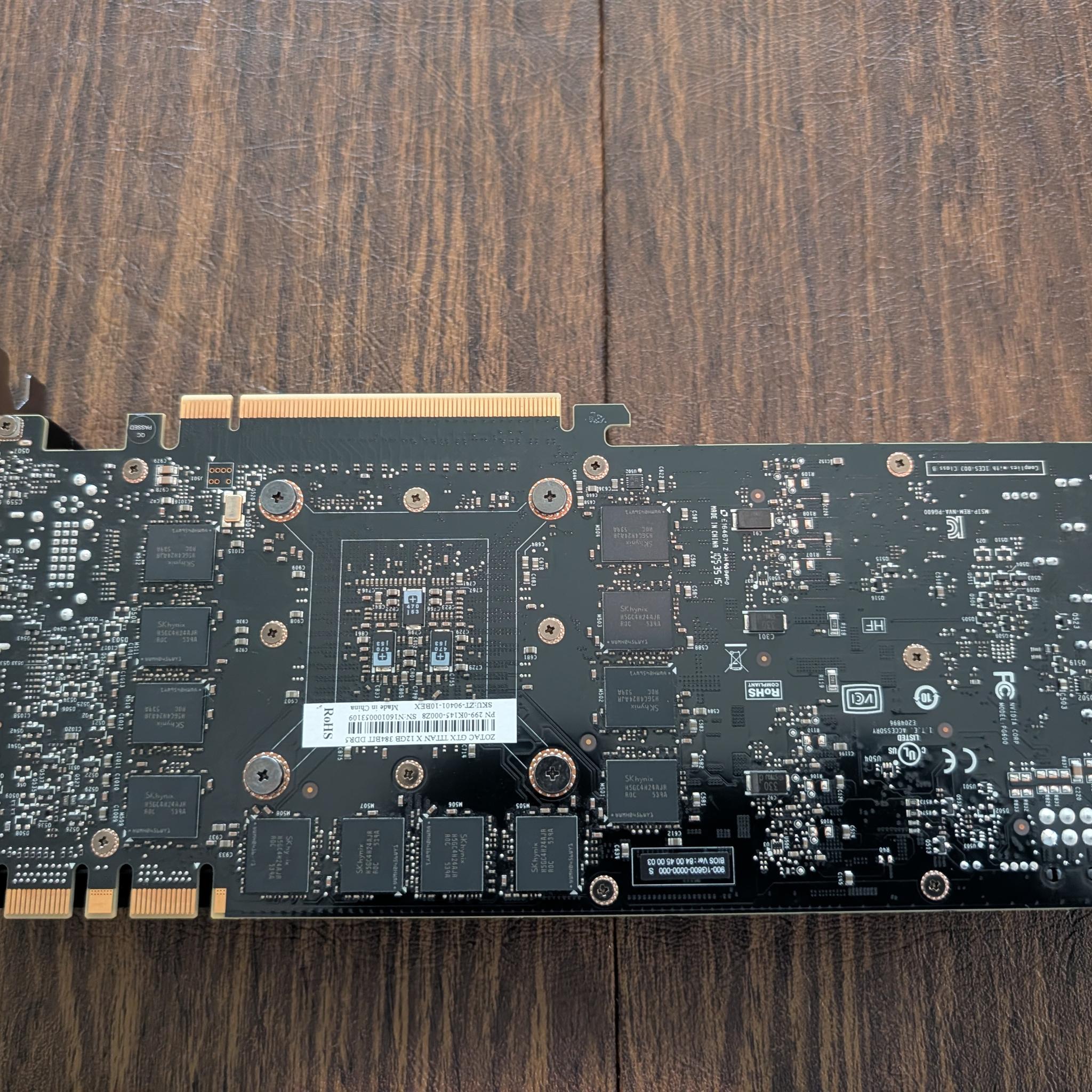 NVIDIA GeForce GTX Titan X 12GB 384BIT DDR5 (Zotac)