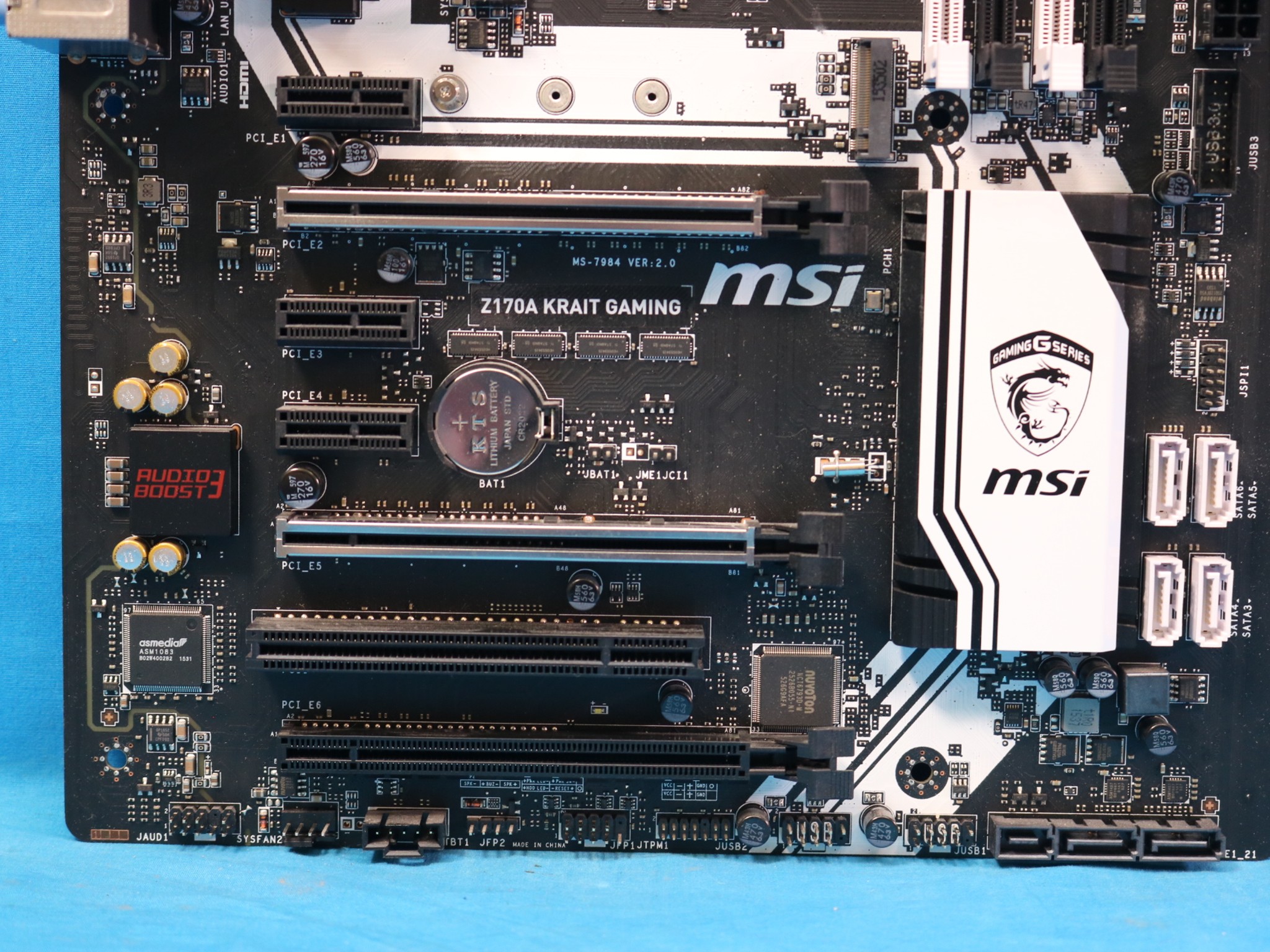 MSI Z170A Krait Gaming Intel LGA1151/Socket H4 DDR4 ATX Desktop Motherboard & I/O - 4150870469
