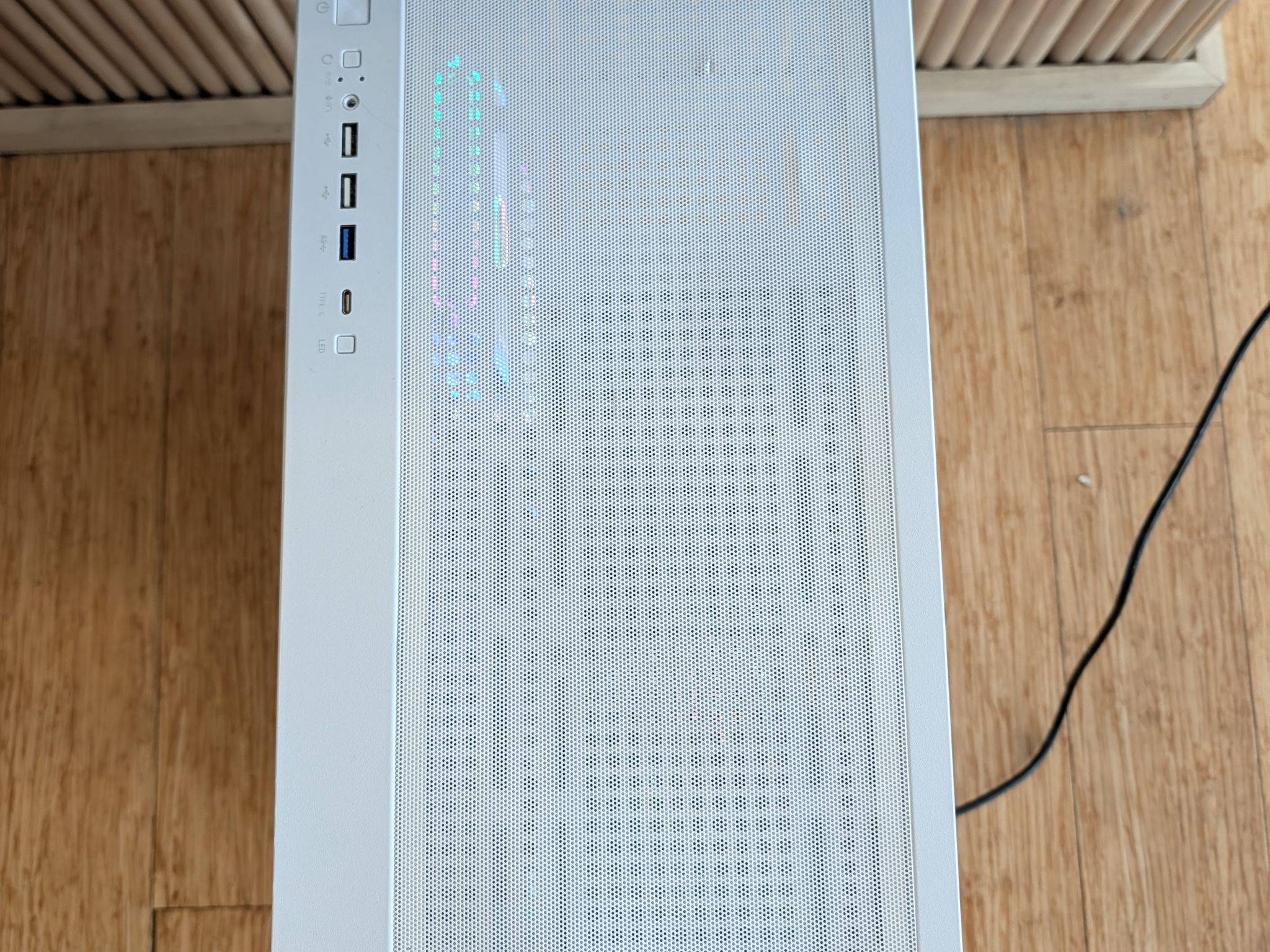 Custom White Gaming PC | RTX 4060 | I7 8086K | 16GB | 500GB |