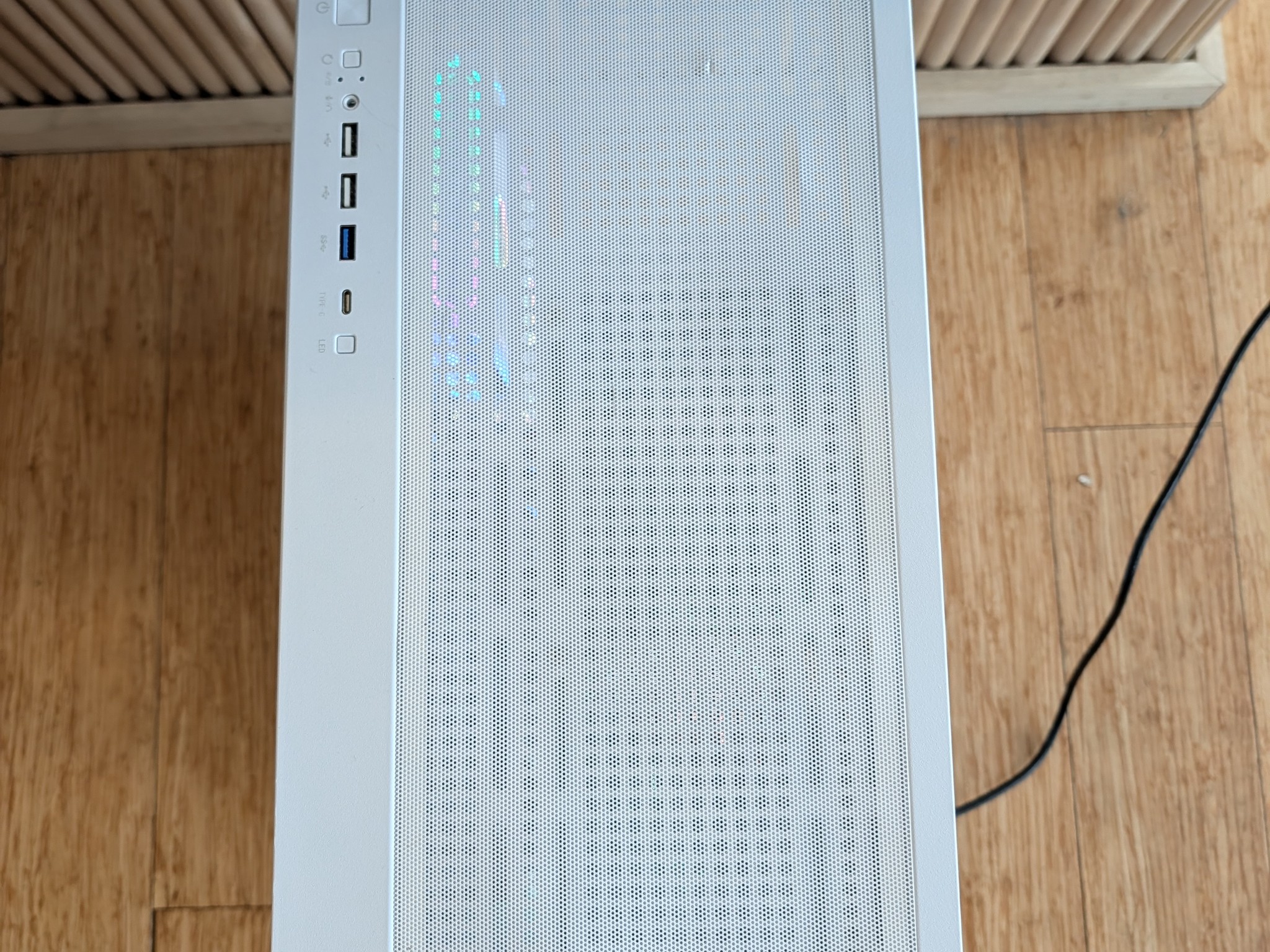 Custom White Gaming PC | RTX 4060 | I7 8086K | 16GB | 500GB |