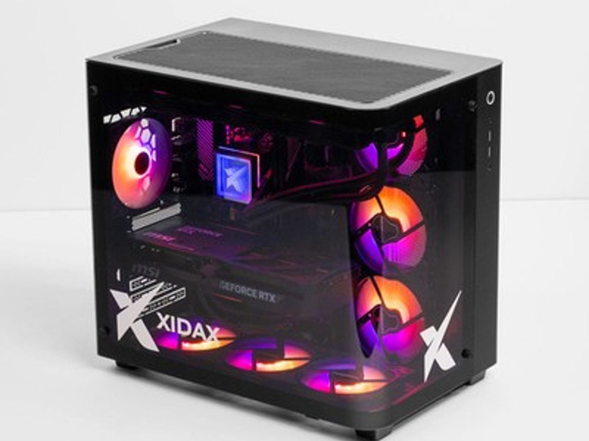 XIDAX X-6 Gaming PC Ryzen 7 7800X3D RTX 5070 Ti 32GB DDR5 2TB NVMe WiFi Win 11