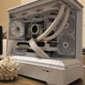 Frosty! ❄️ | RX 9070 XT Gaming PC | Ryzen 7 7700X | 32GB DDR5 | 1TB Gen4 NVMe | 2.1" LCD Display!