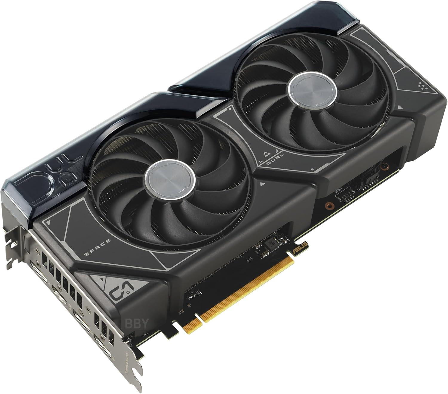ASUS GeForce RTX 4070 Super 12GB Dual GDDR6X Video Graphics Card GPU