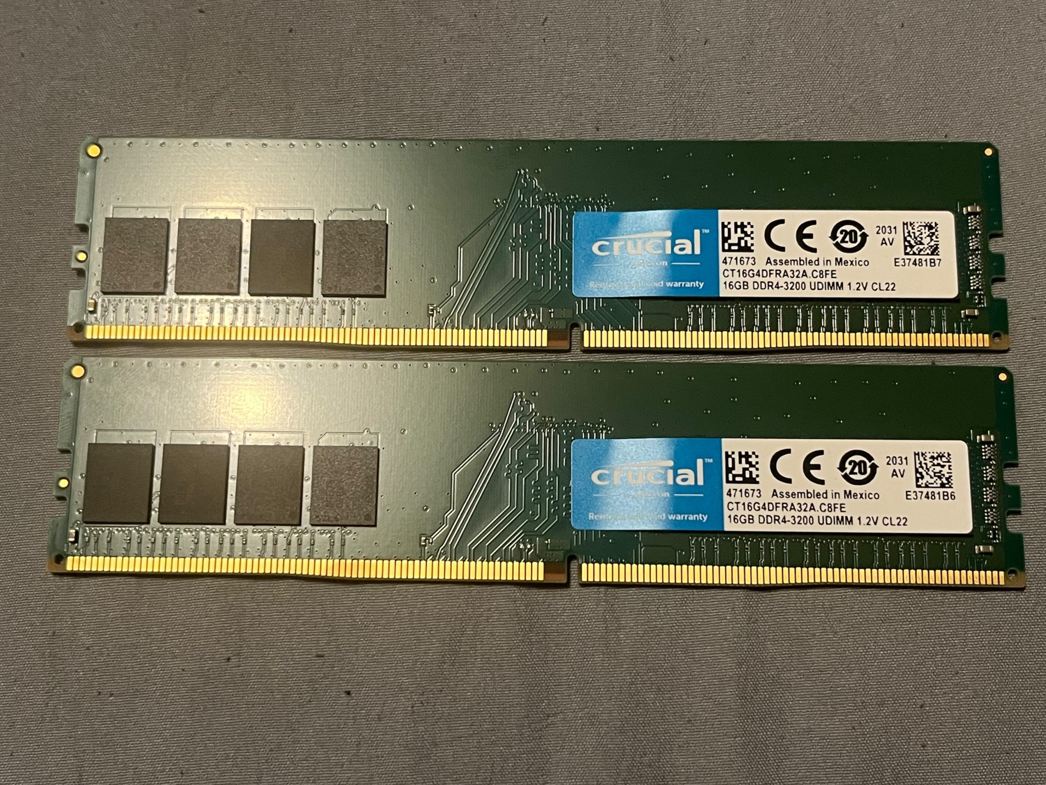 Crucial 32GB DDR4 RAM
