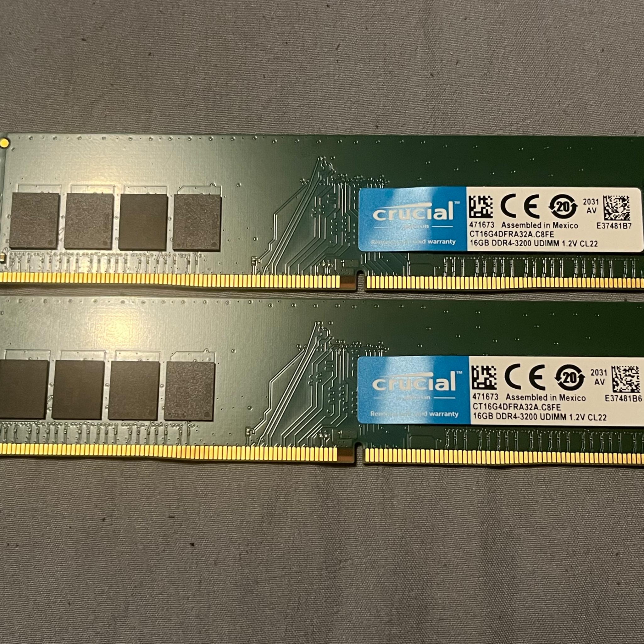 Crucial 32GB DDR4 RAM