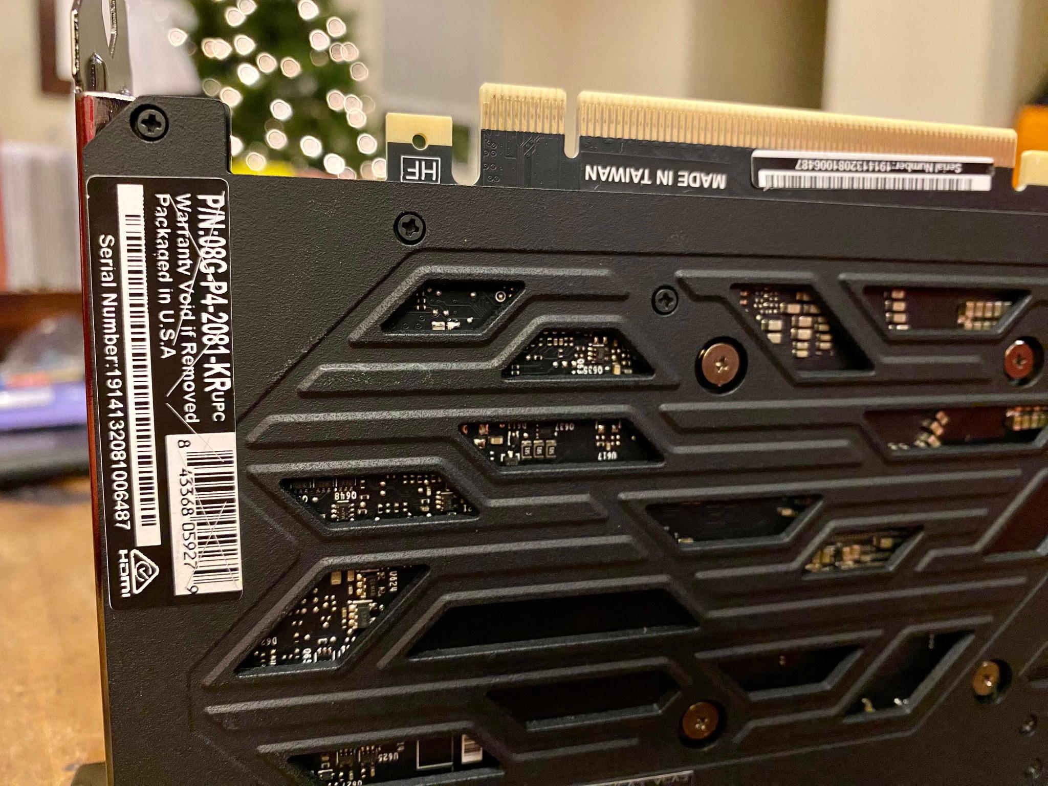 EVGA RTX 2080 Black 8GB GDDR6 