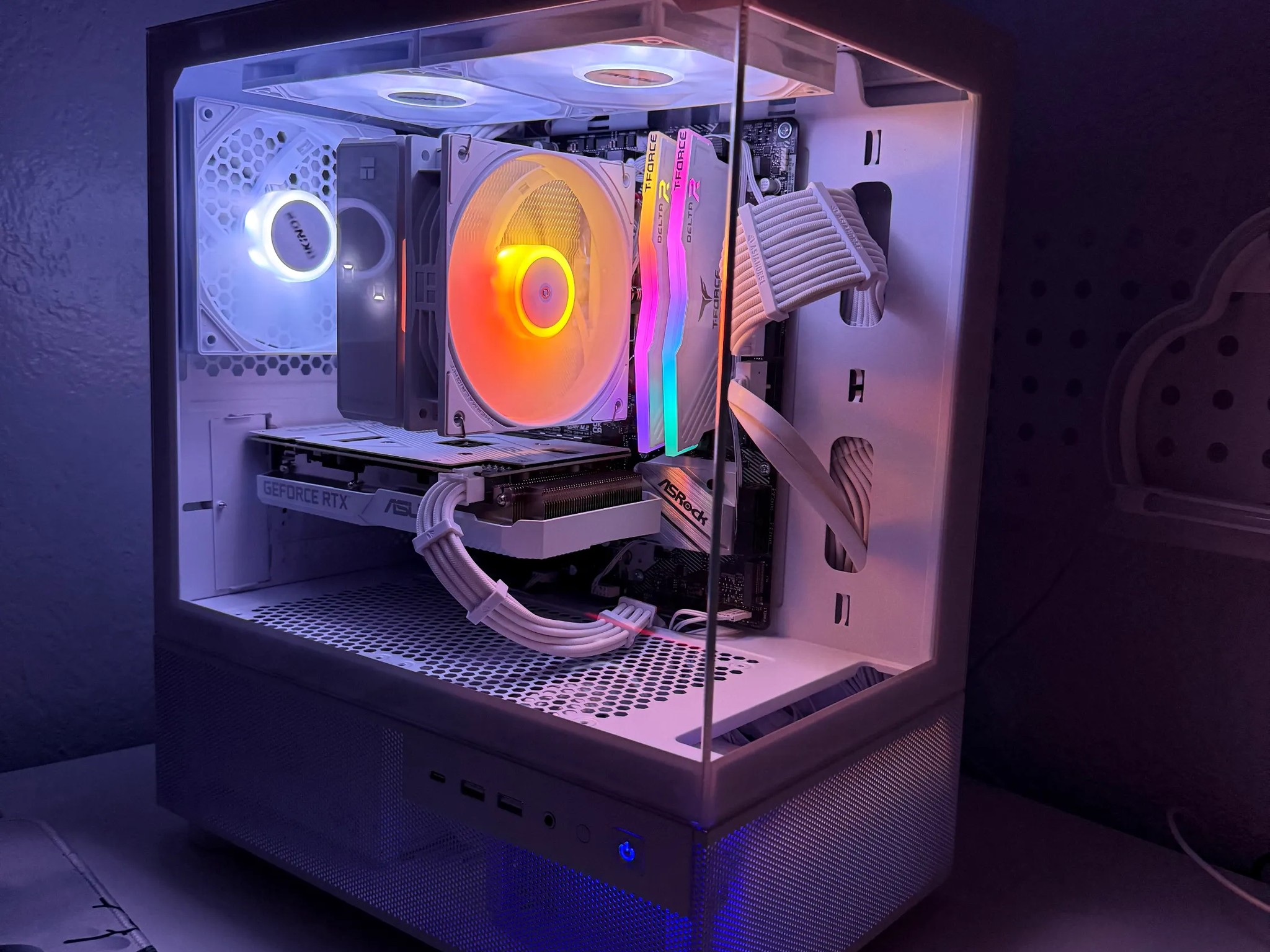 ⚡️ All-White Custom Gaming PC – RTX 3060 + Ryzen 5 5500 | Benchmark-Tested | 1080p & 1440p Ready ⚡️