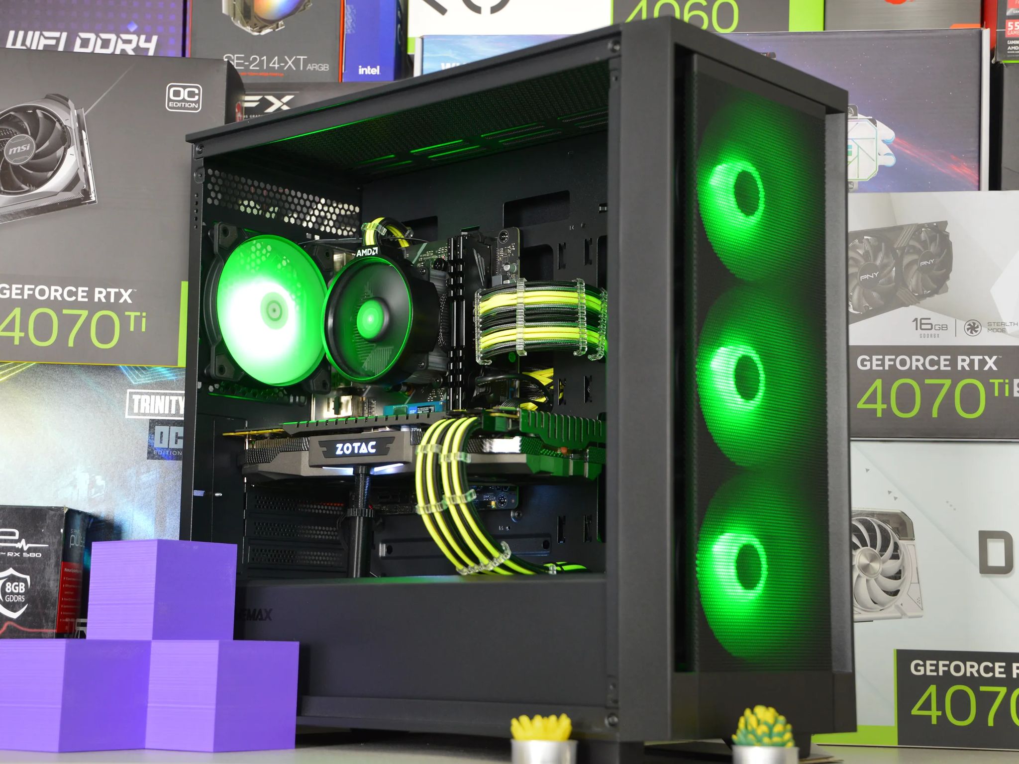 🟡🟡| GTX 1070 8GB | RYZEN 5 2600 | 16GB DDR4 RAM | 1TB NVME SSD | CyberFunk |