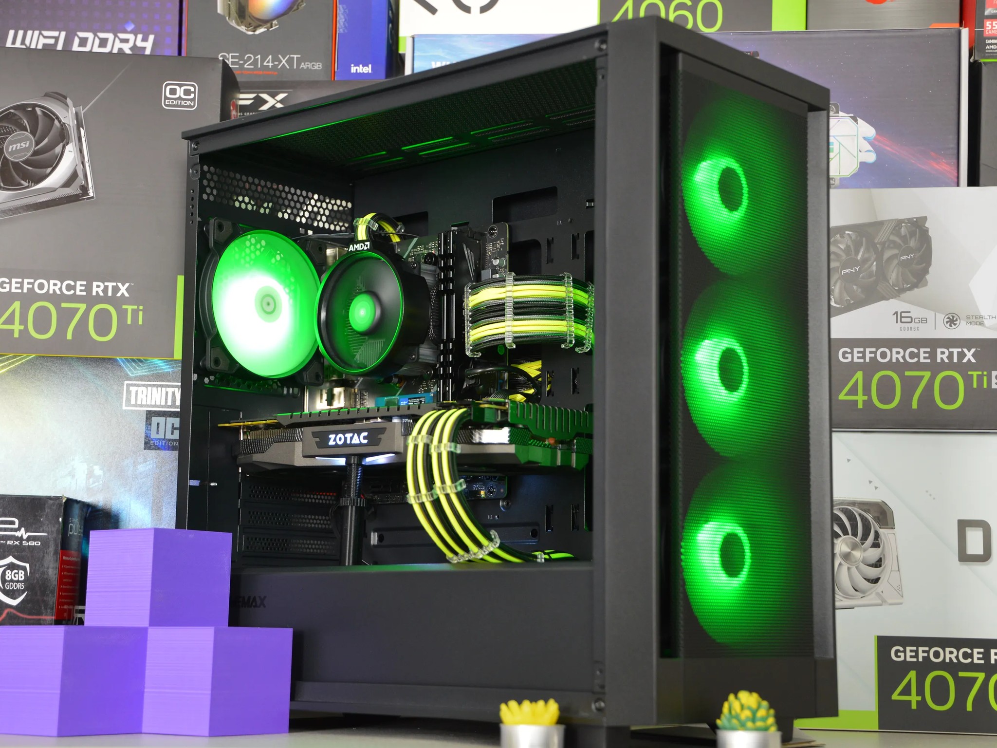 🟡🟡| GTX 1070 8GB | RYZEN 5 2600 | 16GB DDR4 RAM | 1TB NVME SSD | CyberFunk |
