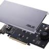ASUS Hyper M.2 X16 PCIe 3.0 X4 Expansion V2 Supports 4 NVMe M.2 Intel VROC AMD Ryzen Threadripper