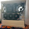 White & Black Hyte Y40, 7800x3d paired with an ASUS TUF 5070ti 16gb
