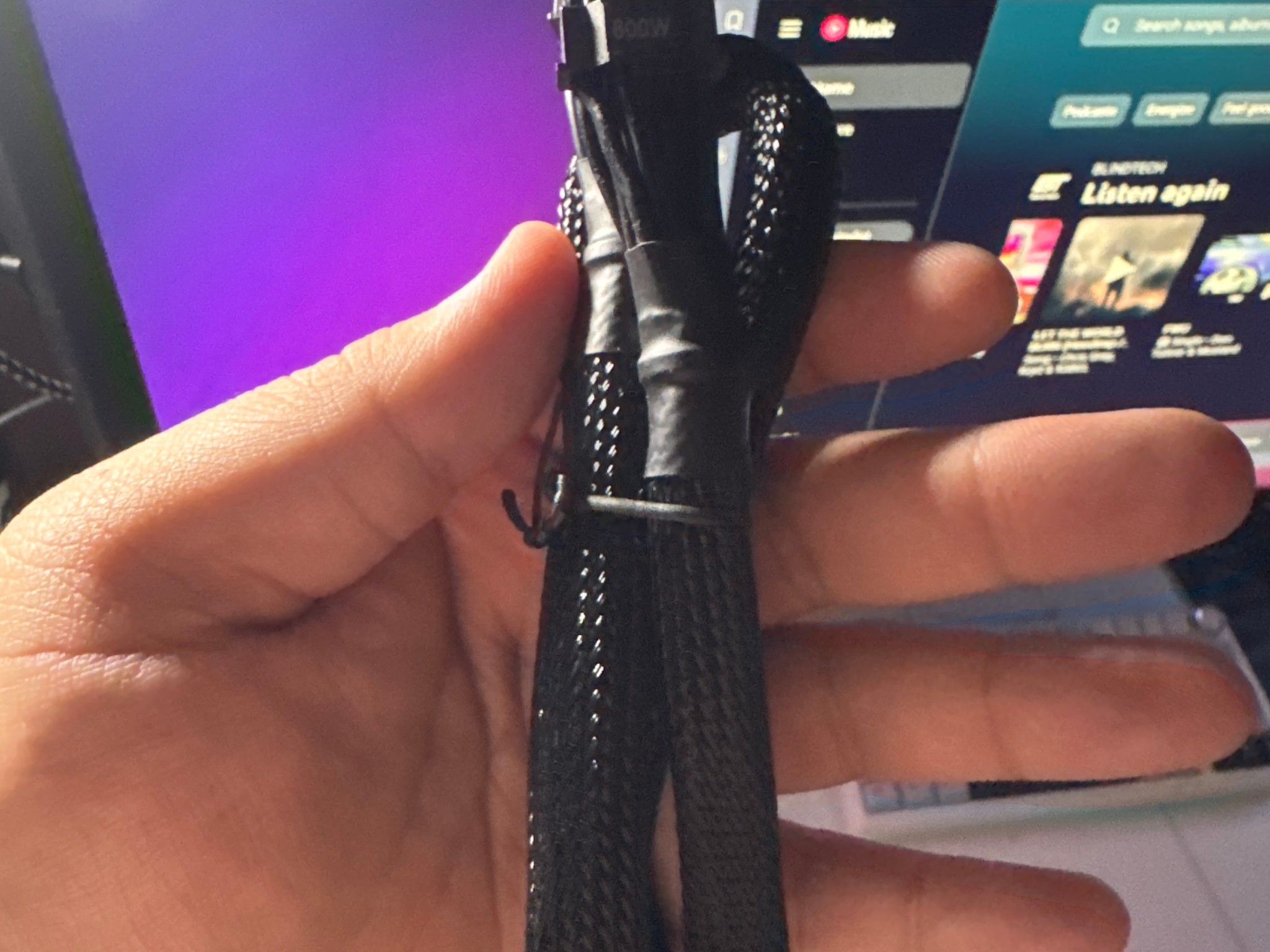 Be quiet 600w 12v high power cable