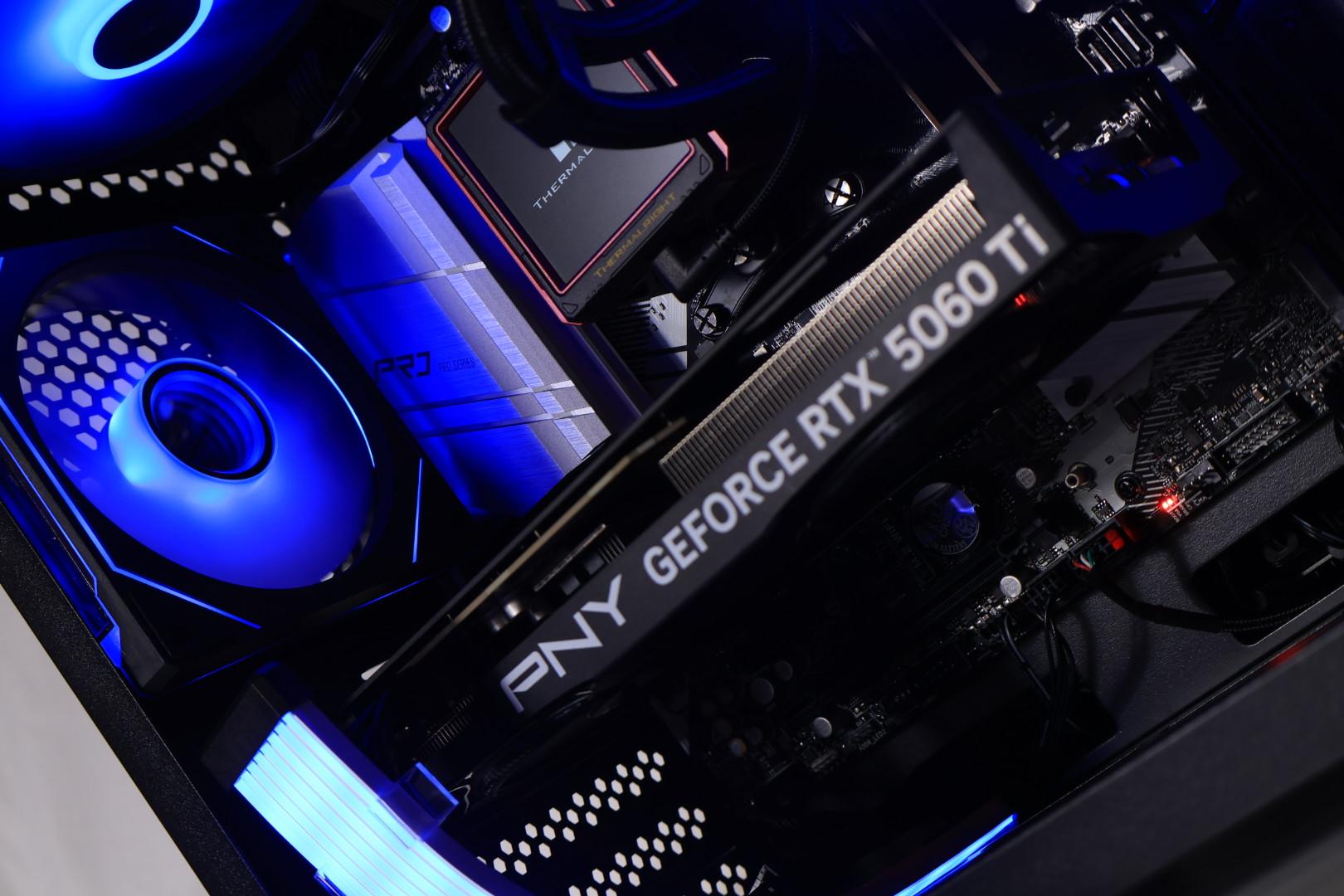 🩵🐼Blue Panda | RTX 5060ti Ryzen 7 1TB NVMe🐼🩵