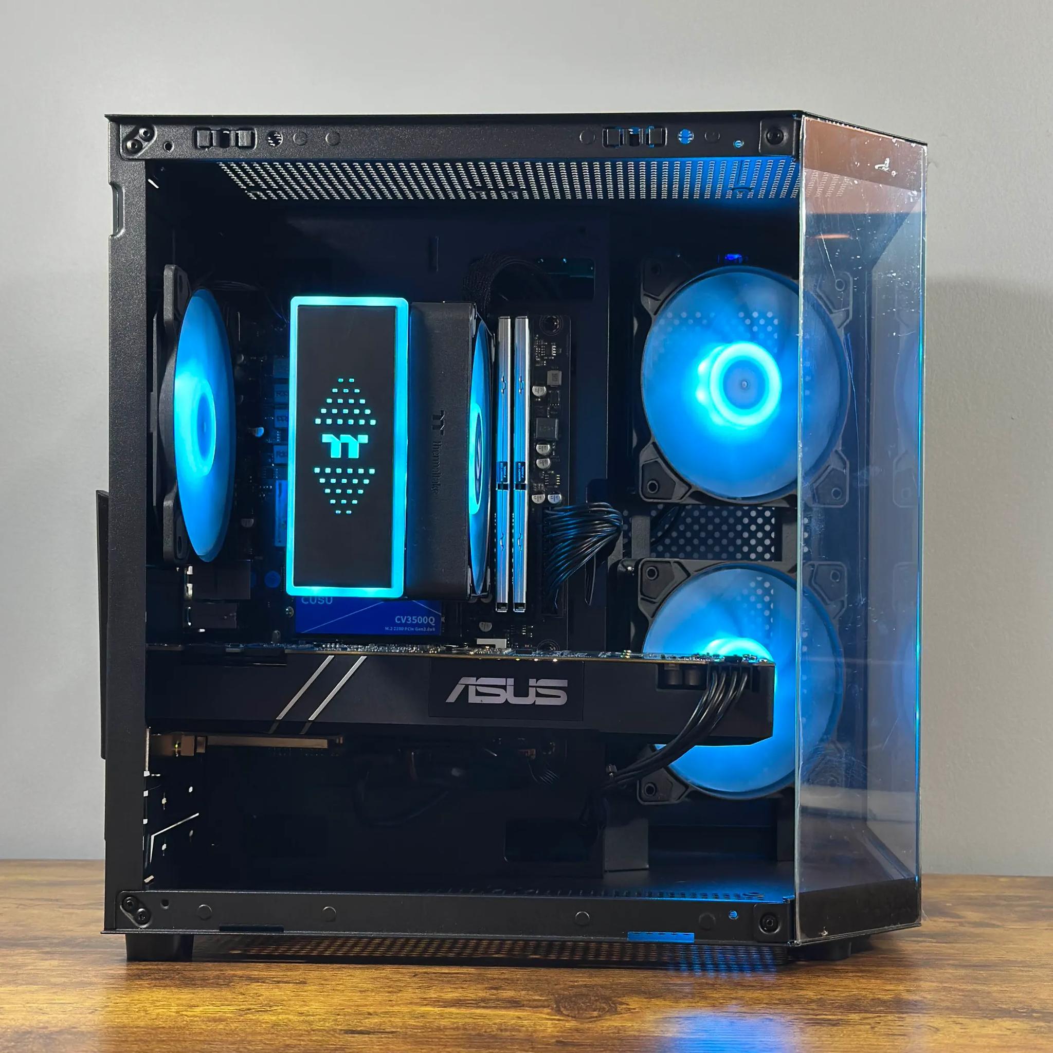 Ryzen 5 3500X | GTX 1070 8GB | 16GB RAM | 512GB SSD | WIFI & BT |Compact RGB Gaming PC