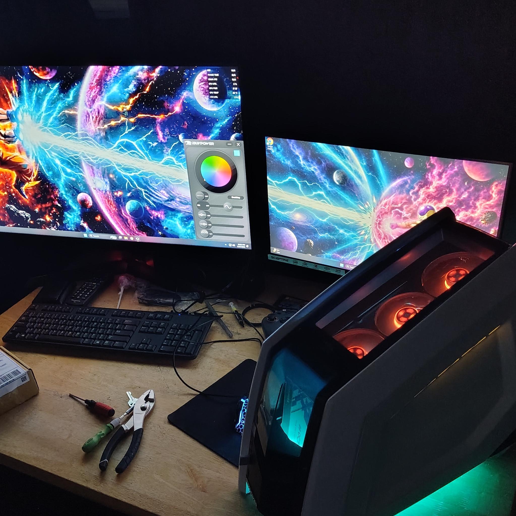 Custom IBUYPOWER Revolt 2.5 Gaming PC 2017 Reimagined. 12th-14th Gen Custom Cooling + GPU Clearance