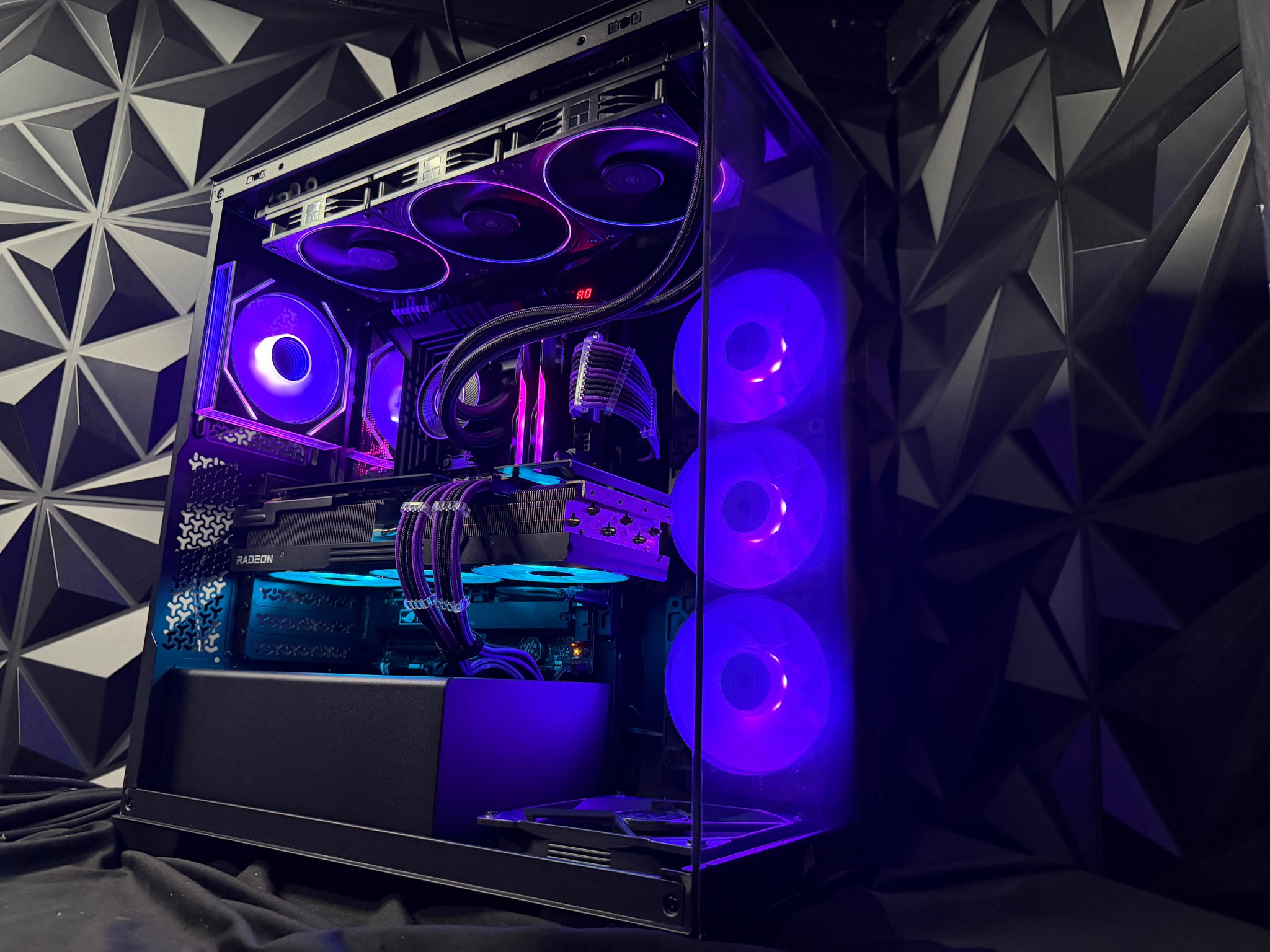 🌌💜 VIOLET MIDNIGHT 💜🌌 i9 12900K| RX 7900 XT| 32 GB DDR5 7600MHz| 4.5 TB NVMe| 850W Gold PSU