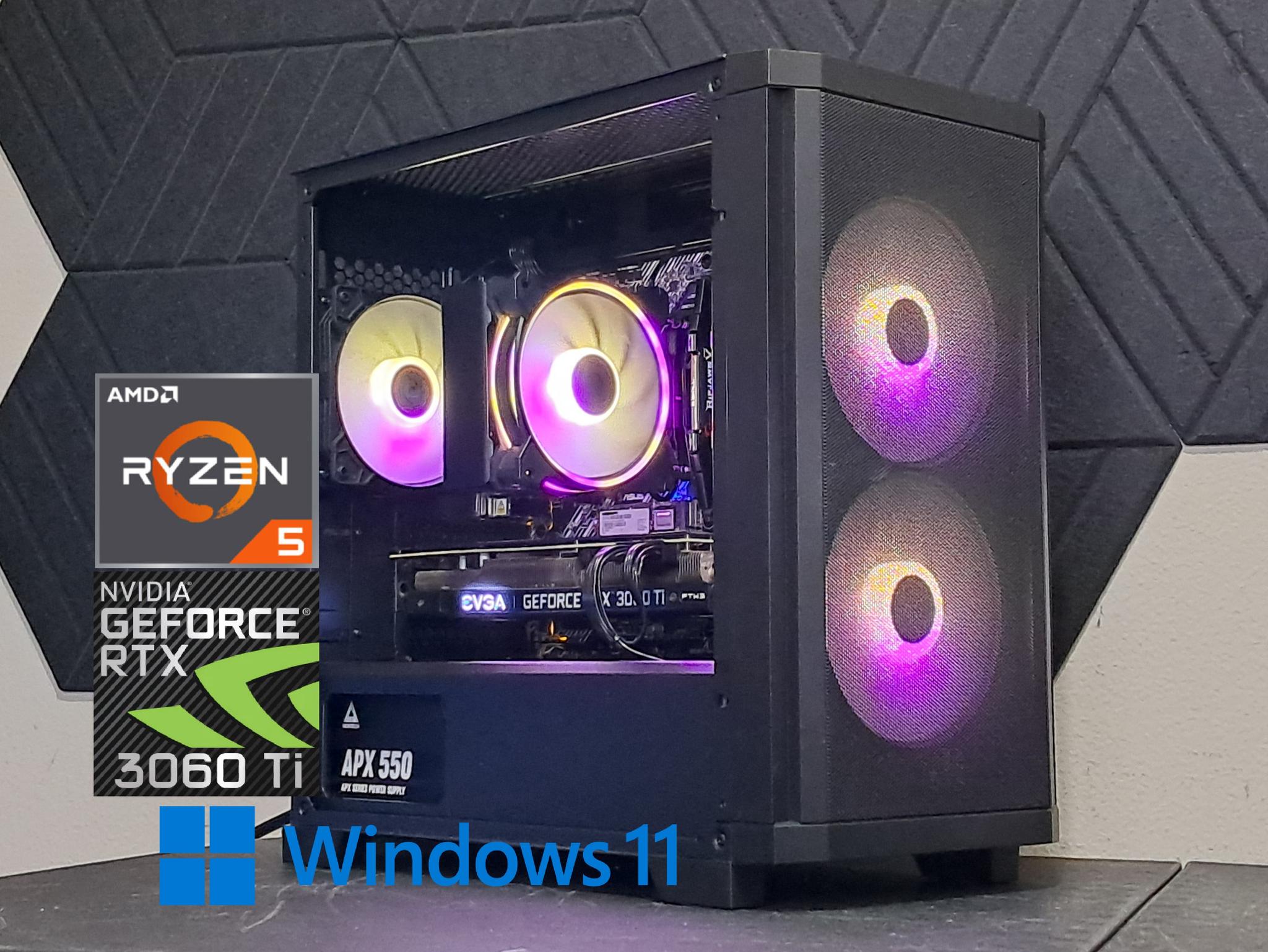 RTX Gaming PC | 3060 Ti | Ryzen 5 3600 | 16GB DDR4 | 1TB SSD | WiFi!