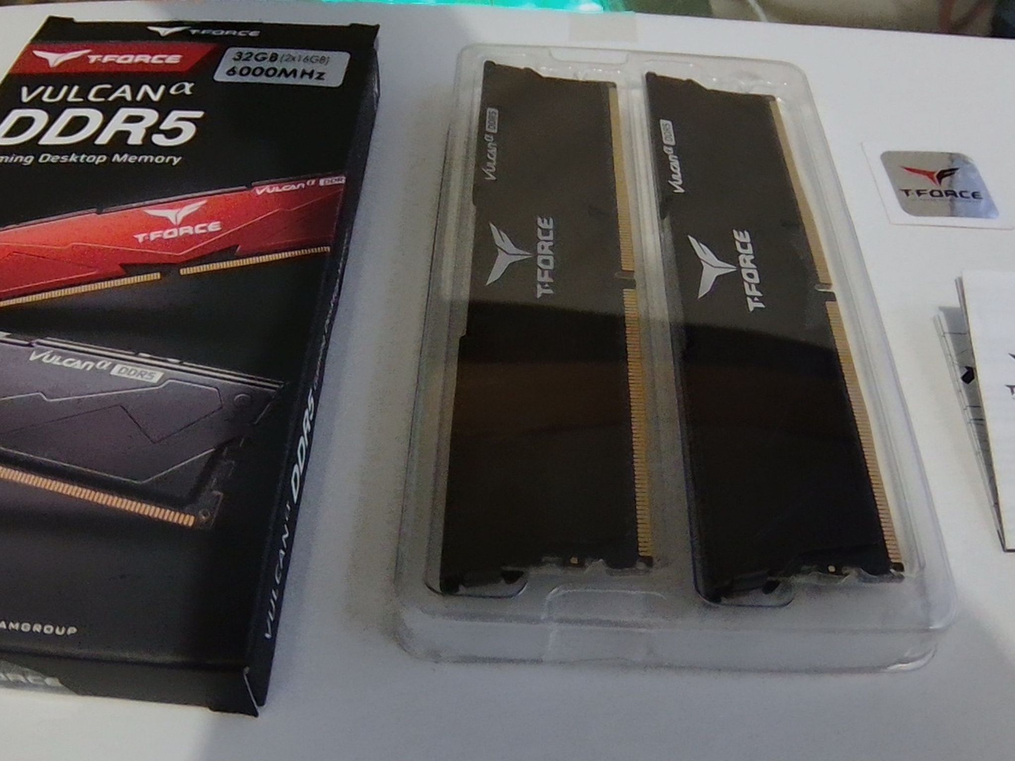 Teamgroup T-Force Vulcan alpha DDR5-6000 2X16GB CL38-38-38-78 AMD EXPO  (READ DESC)