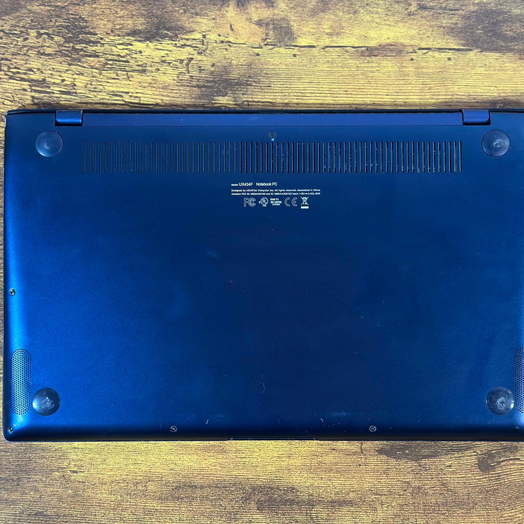 Asus UX434F | Intel i7 10105U | NVIDIA MX250 2GB | 16GB DDR4 | 500GB NVME | Windows 11 | 14" Laptop