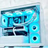 🧊🥶🧔‍♂️Iceman❄️Liquid Cooled Gaming PC❄️Nvidia RTX 4070 Super 12GB❄️AMD Ryzen 5 7500F❄️32GB DDR5