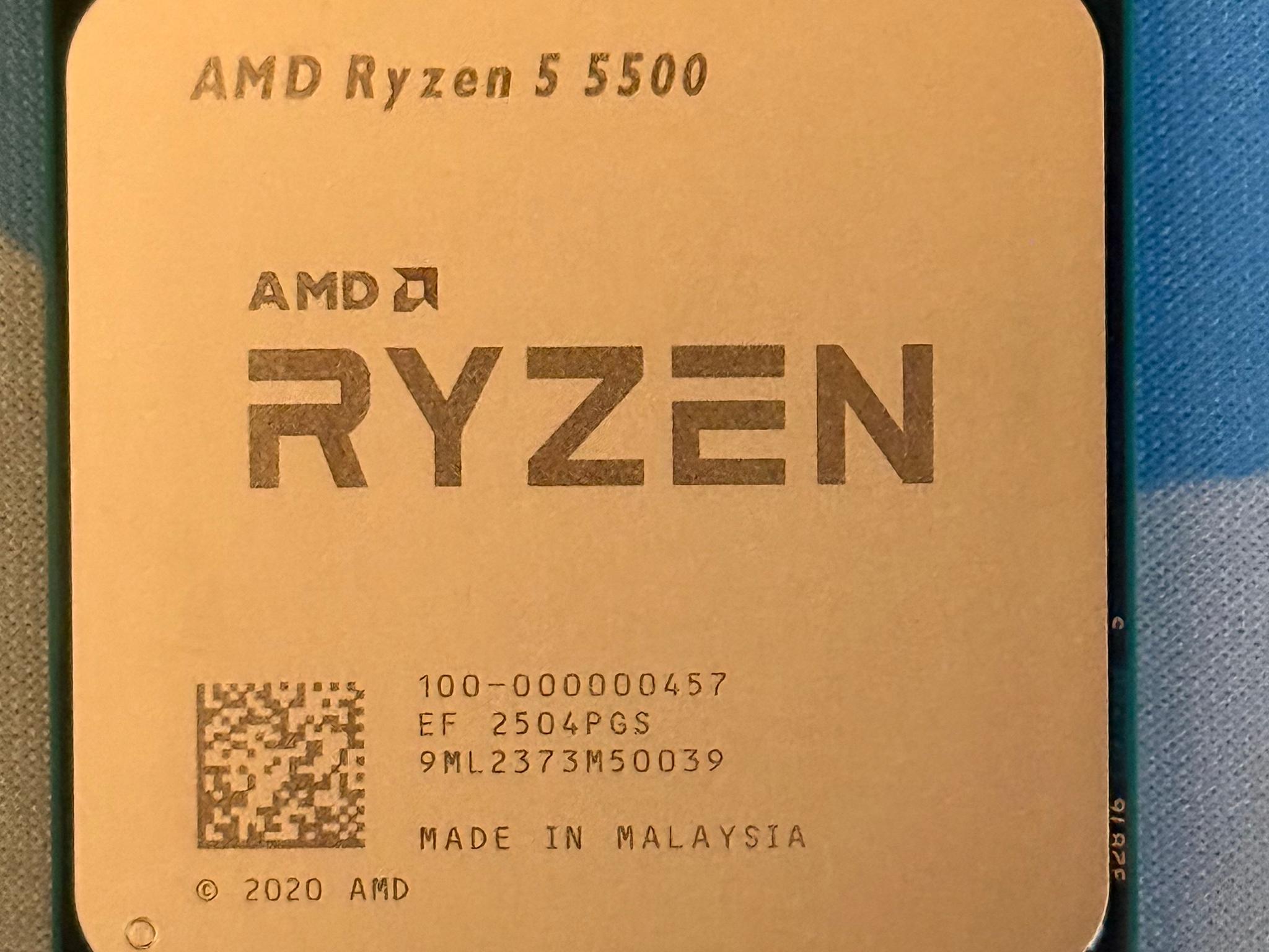 AMD Ryzen 5 5500 (Brand New)