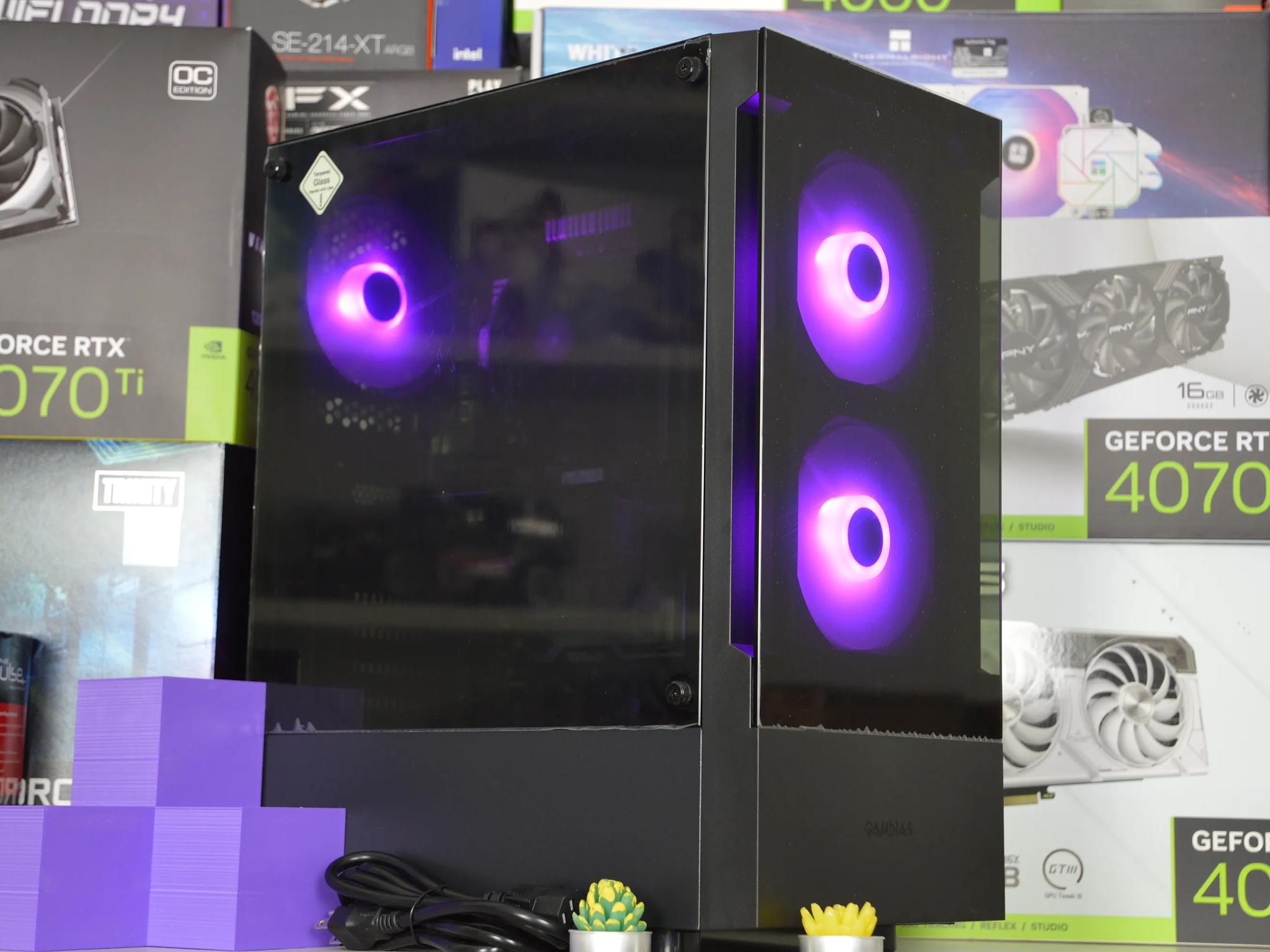 ⚫🌌| RX 5500XT 8GB | RYZEN 5 1600 | 16GB DDR4 RAM | 256GB NVME SSD + 1TB HDD | Midnight Nova |