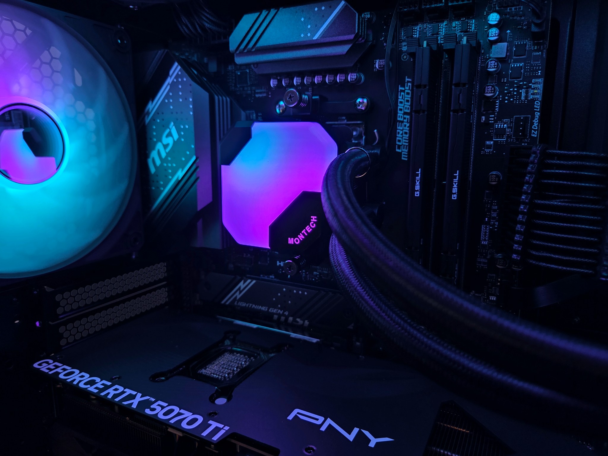 The Inifinity: Pro PC - 5070 TI | Ryzen 7 | 32GB DDR5 | 2TB NVME | 1000W | W11Pro
