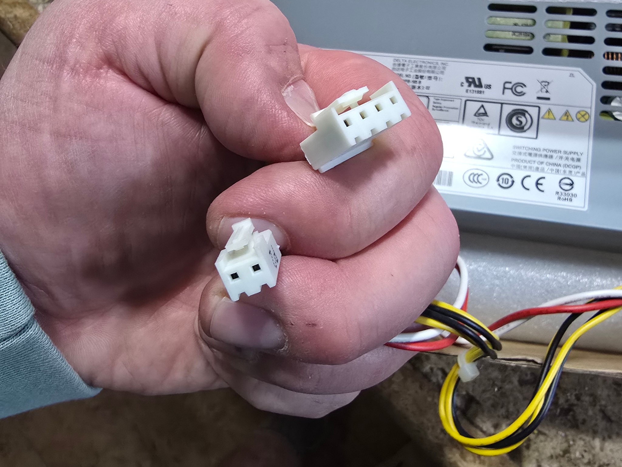 New 4 +2 pin 190W Power Supply Compatible with DPS-200PB-185 B