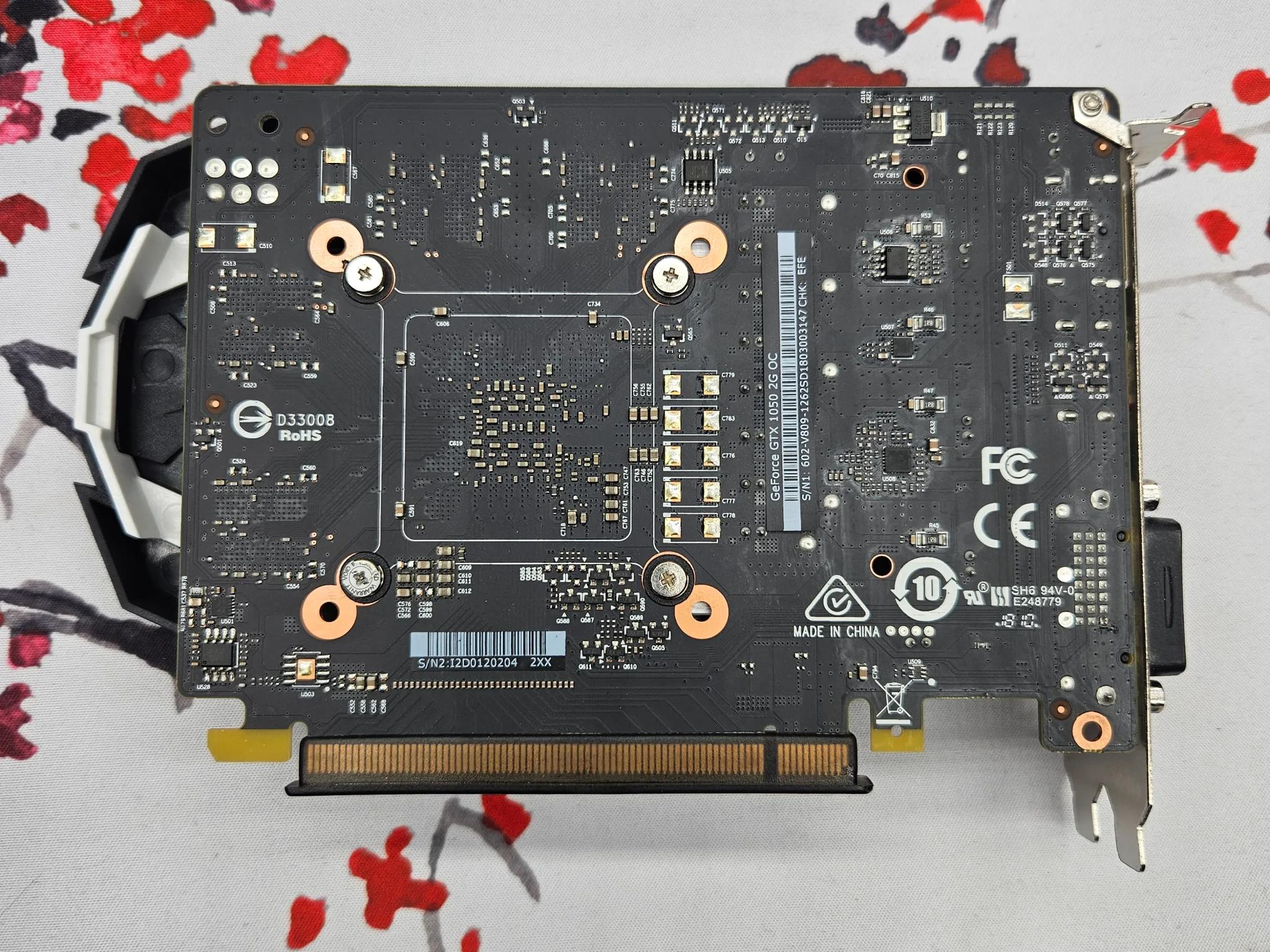 MSI  Nvidia GTX 1050 2GB