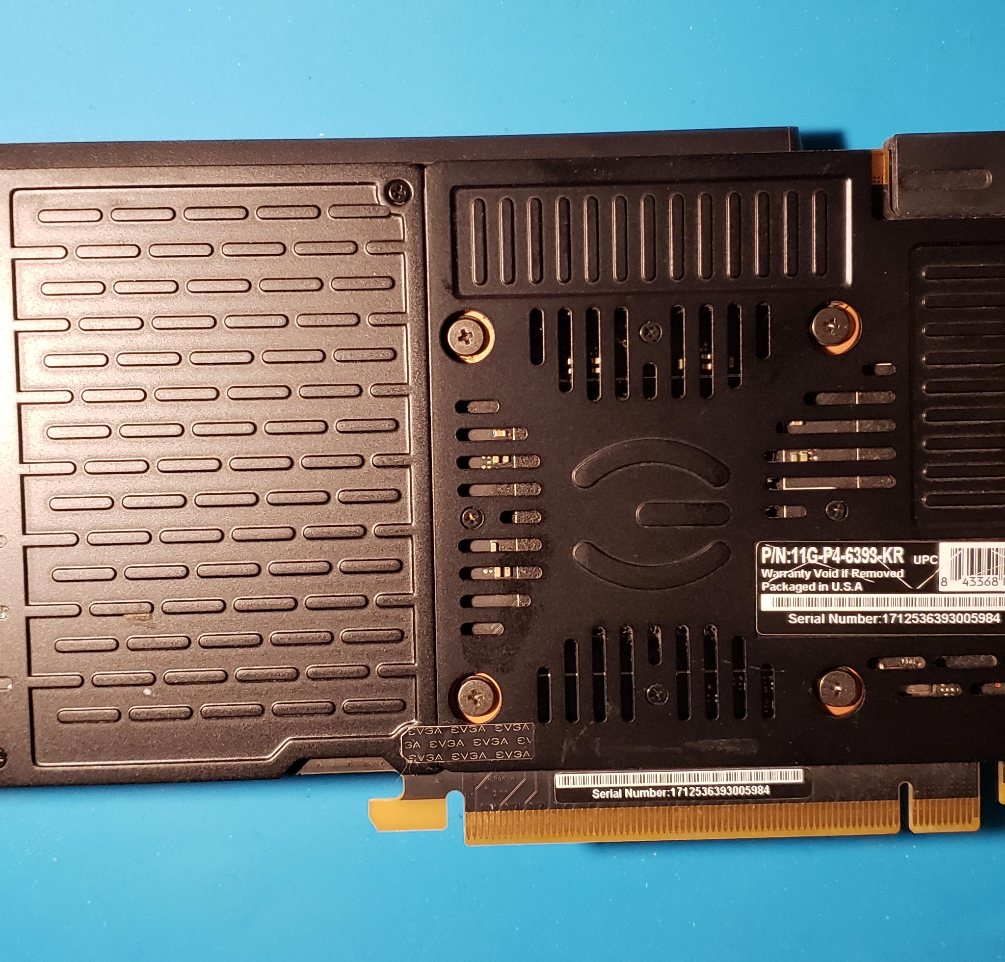 EVGA GTX 1080 Ti SC Black edition