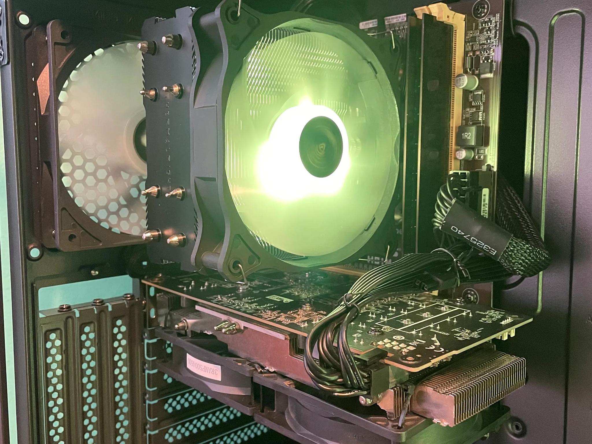 RGB Glass Gaming PC | Intel i5 / Amd RX470 / 8GB / 1.1TB Win 10 Pro WiFi