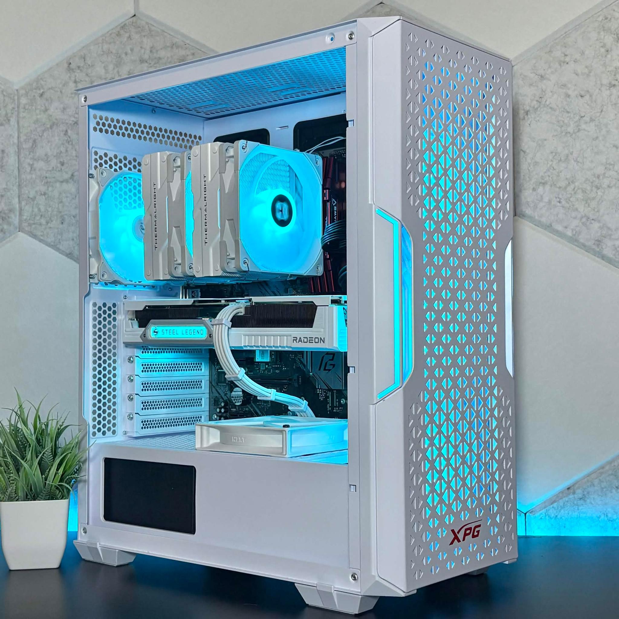 ❄️ RX 9060 XT | Ryzen 5 5500 ❄️ | 16GB DDR4 | 1TB SSD | WIFI 5 | 1440p Gaming PC