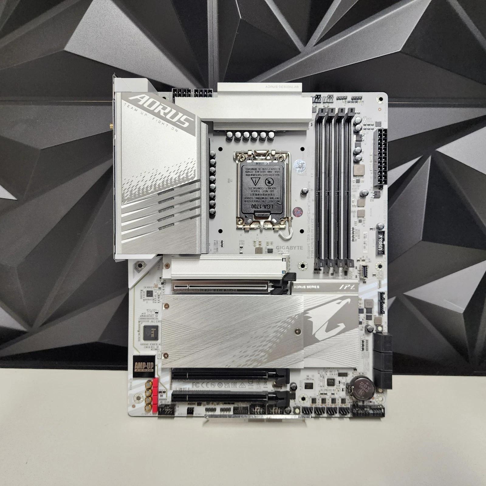 UPDATED BIOS GIGABYTE Z790 AORUS Elite AX ICE WIFI DDR5 LGA1700 Motherboard