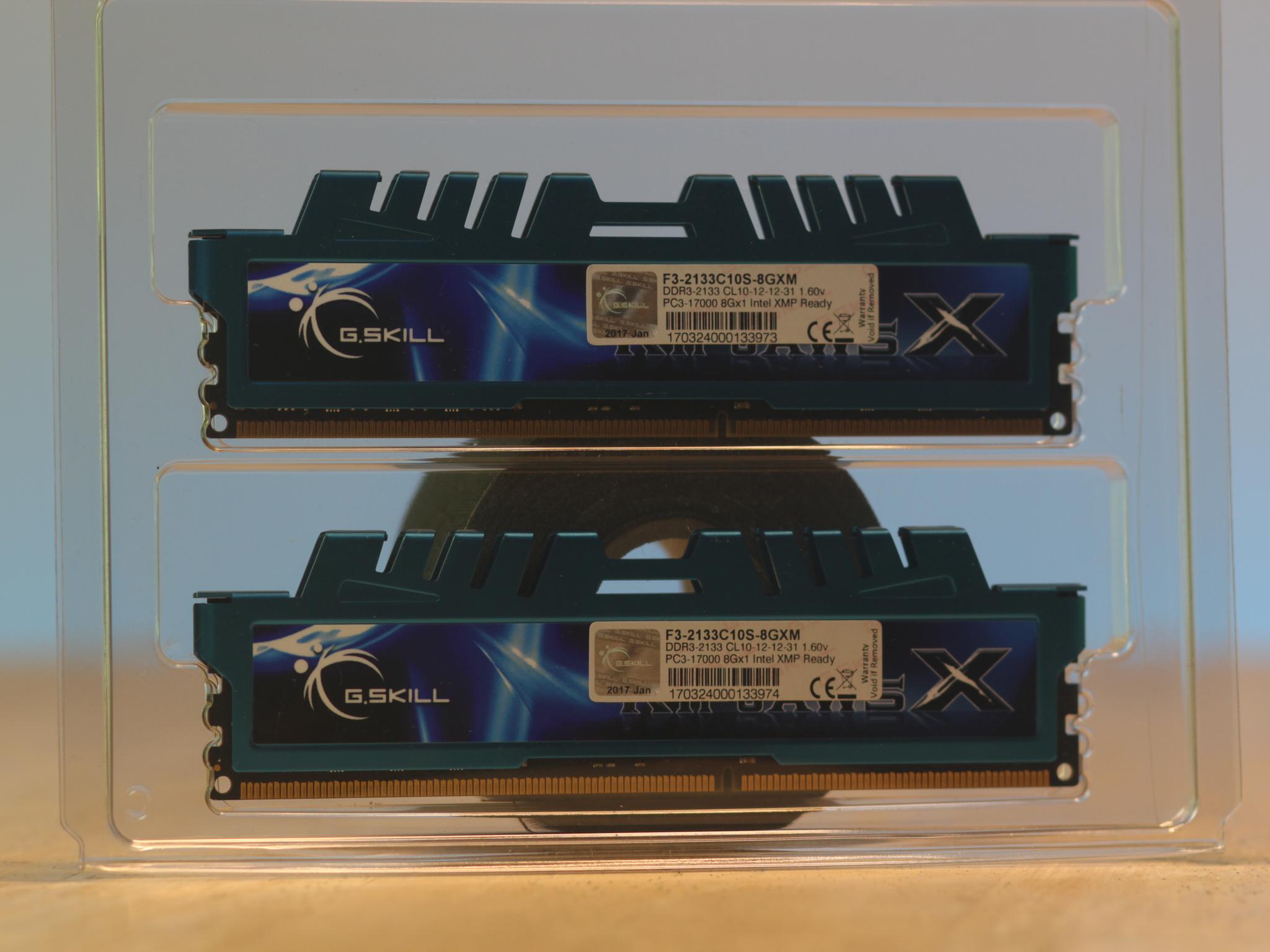 G. Skill Ripjaws X DDR3 16GB 2133MT/s CL10
