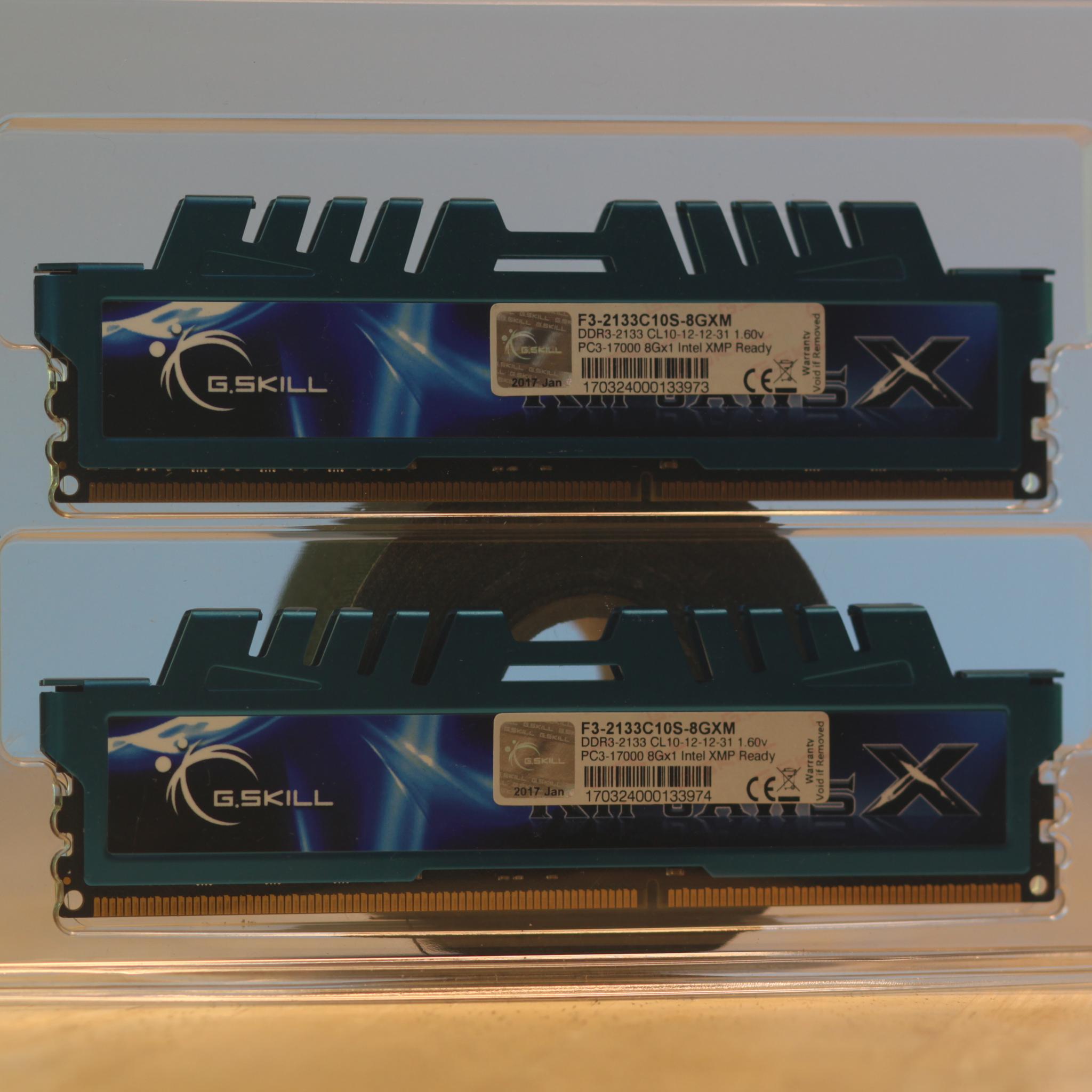 G. Skill Ripjaws X DDR3 16GB 2133MT/s CL10